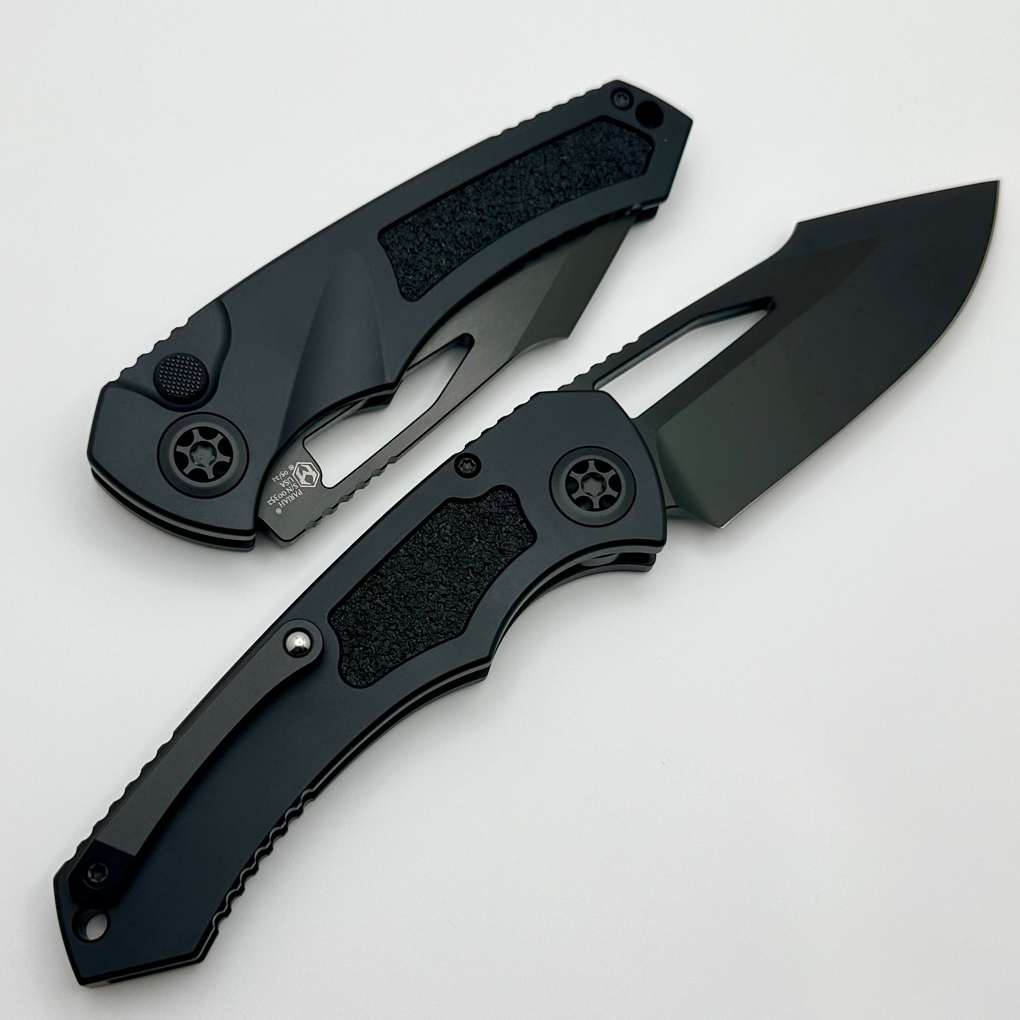 Premium Heretic Knives Pariah M/A Tactical Folding Knife - MagnaCut Blade & DLC Aluminum Handles