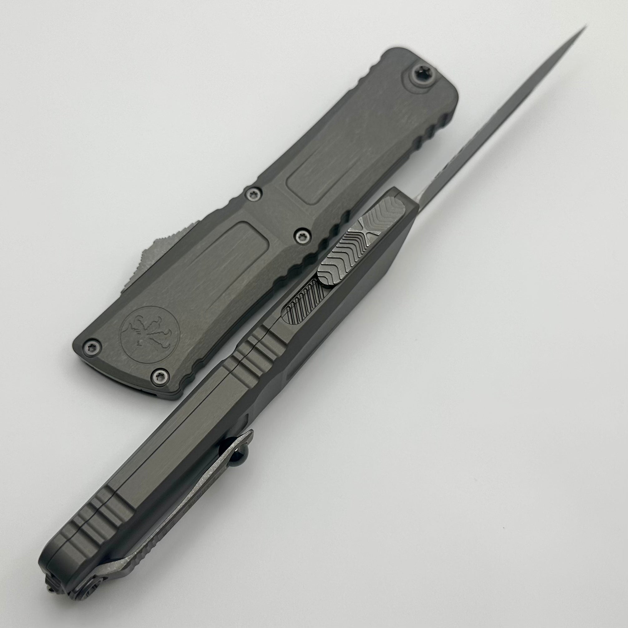 Microtech Combat Troodon Gen III Apocalyptic Double Edge Knife - Premium Tactical OTF Blade