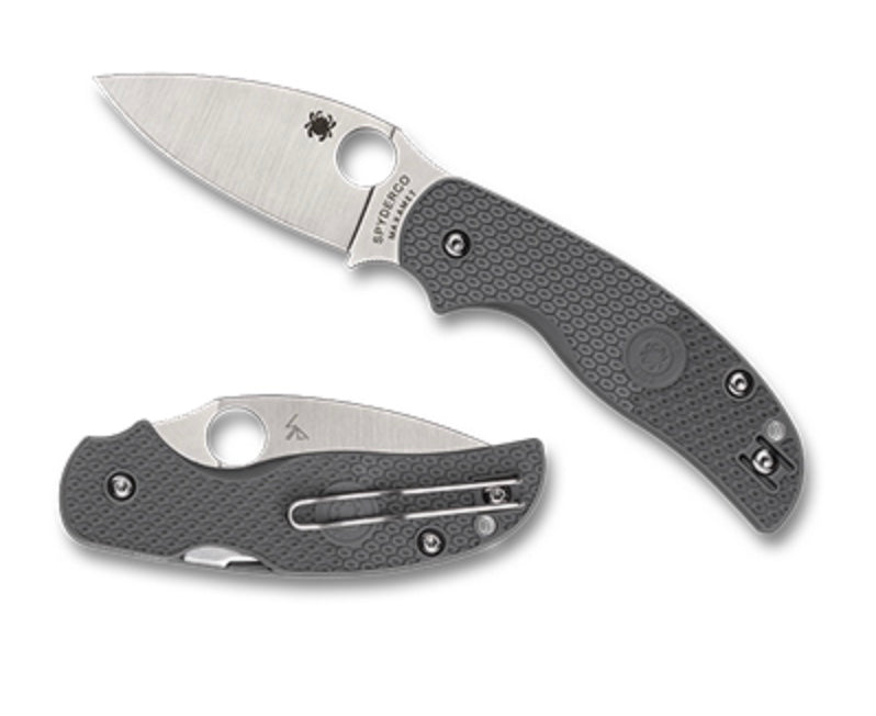 Premium Spyderco Sage 5 Lightweight Knife - Maxamet Blade & FRN Handle