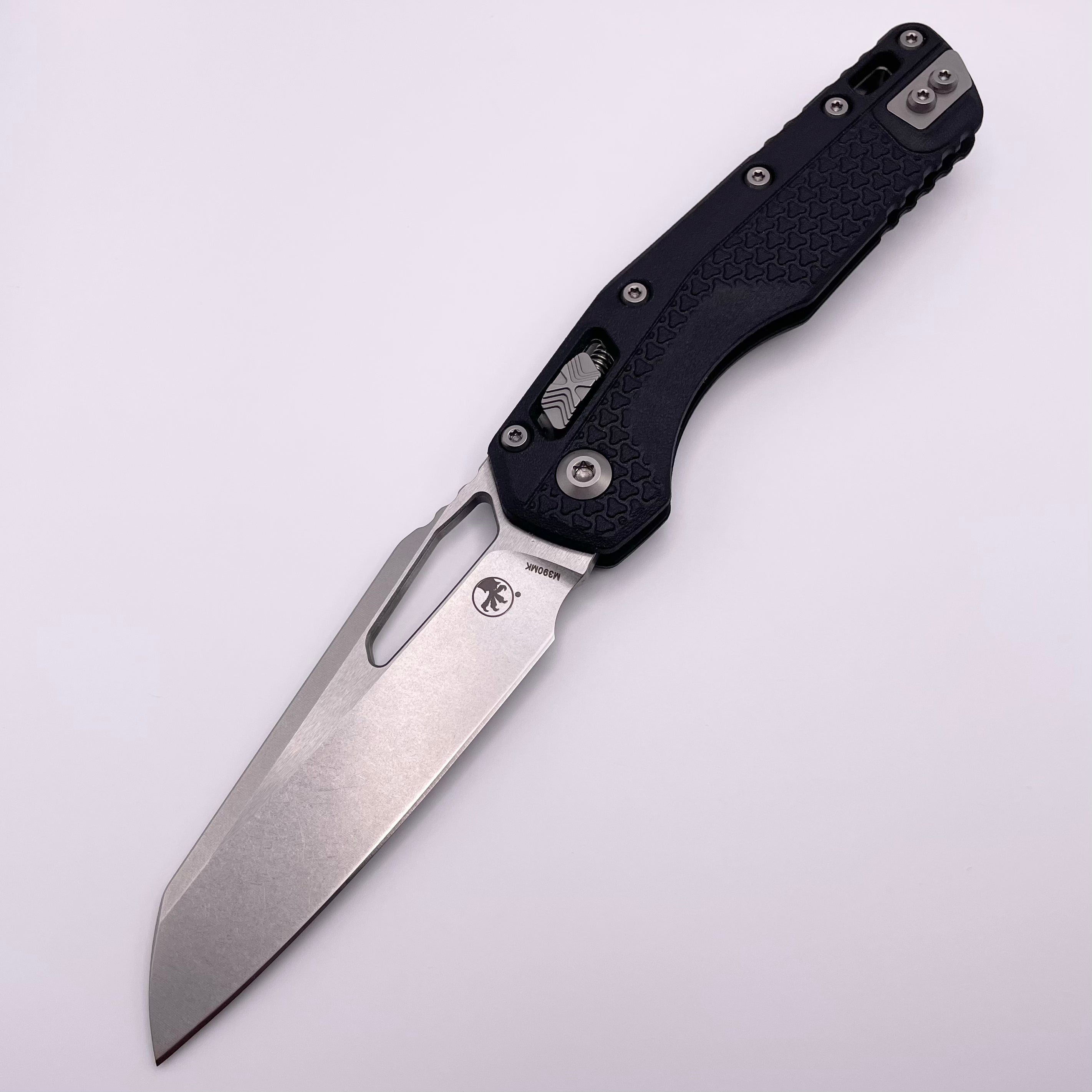 Premium Pre-owned Microtech MSI RAM LOK Knife - Black Polymer & M390MK Steel