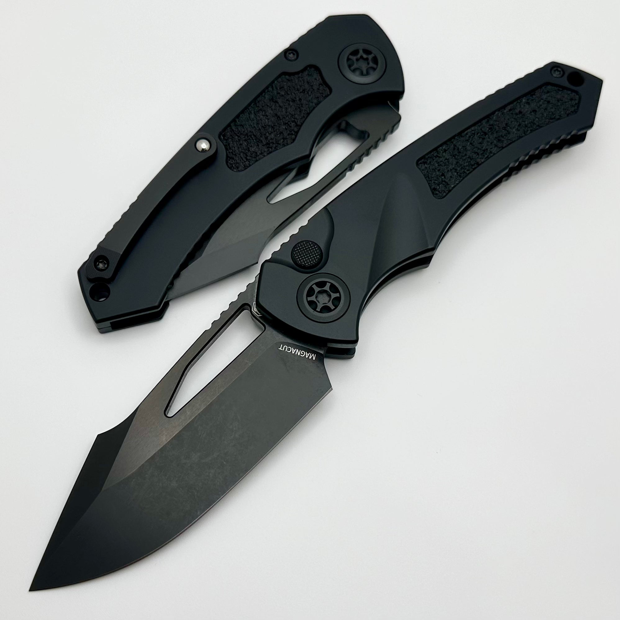 Premium Heretic Knives Pariah M/A Tactical Folding Knife - MagnaCut Blade & DLC Aluminum Handles