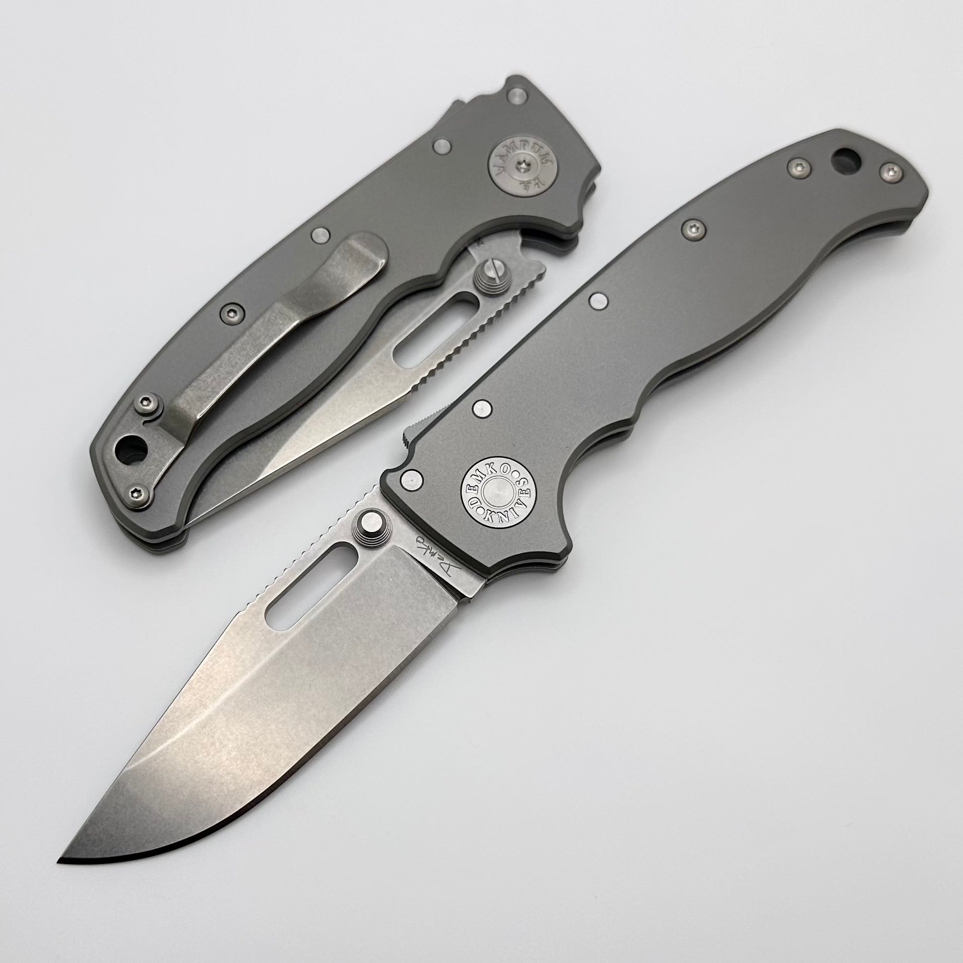 Demko AD20.5 Ultimate Titanium EDC Knife with Shark Lock