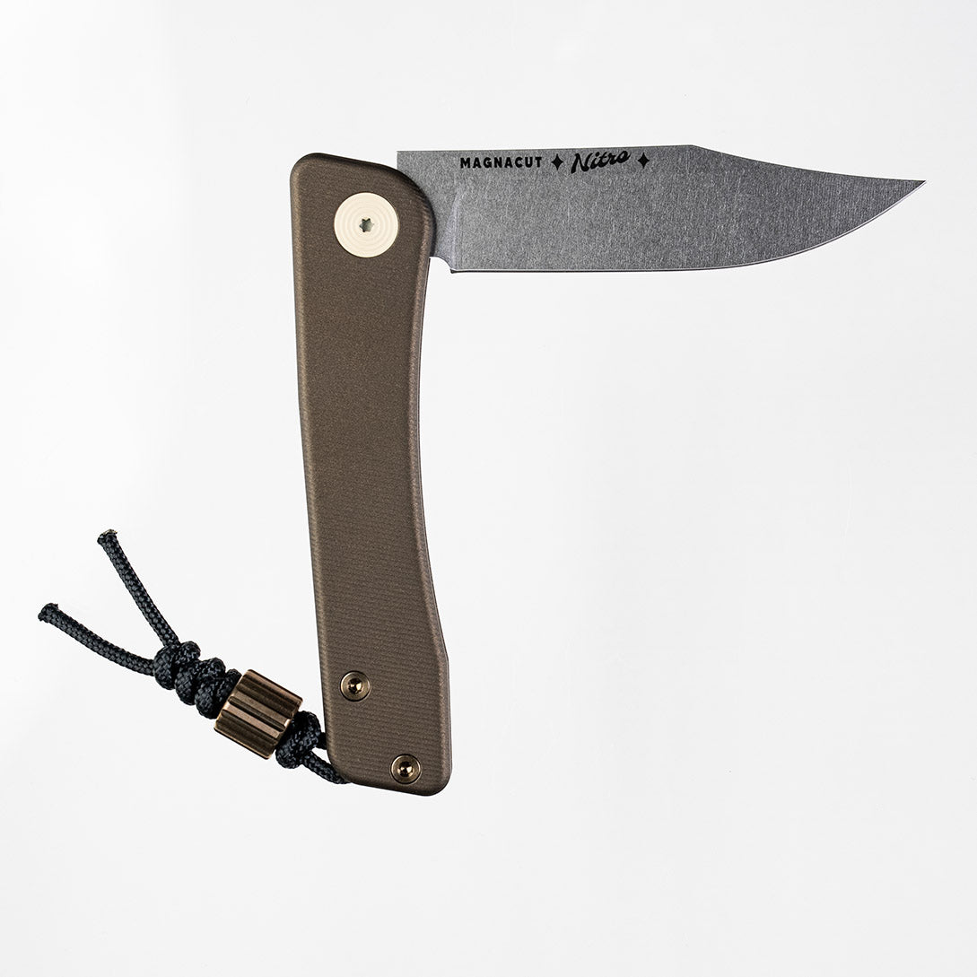 Ultimate Tactile Turn Nitro Bexar Cerakote Titanium & Magnacut Knife