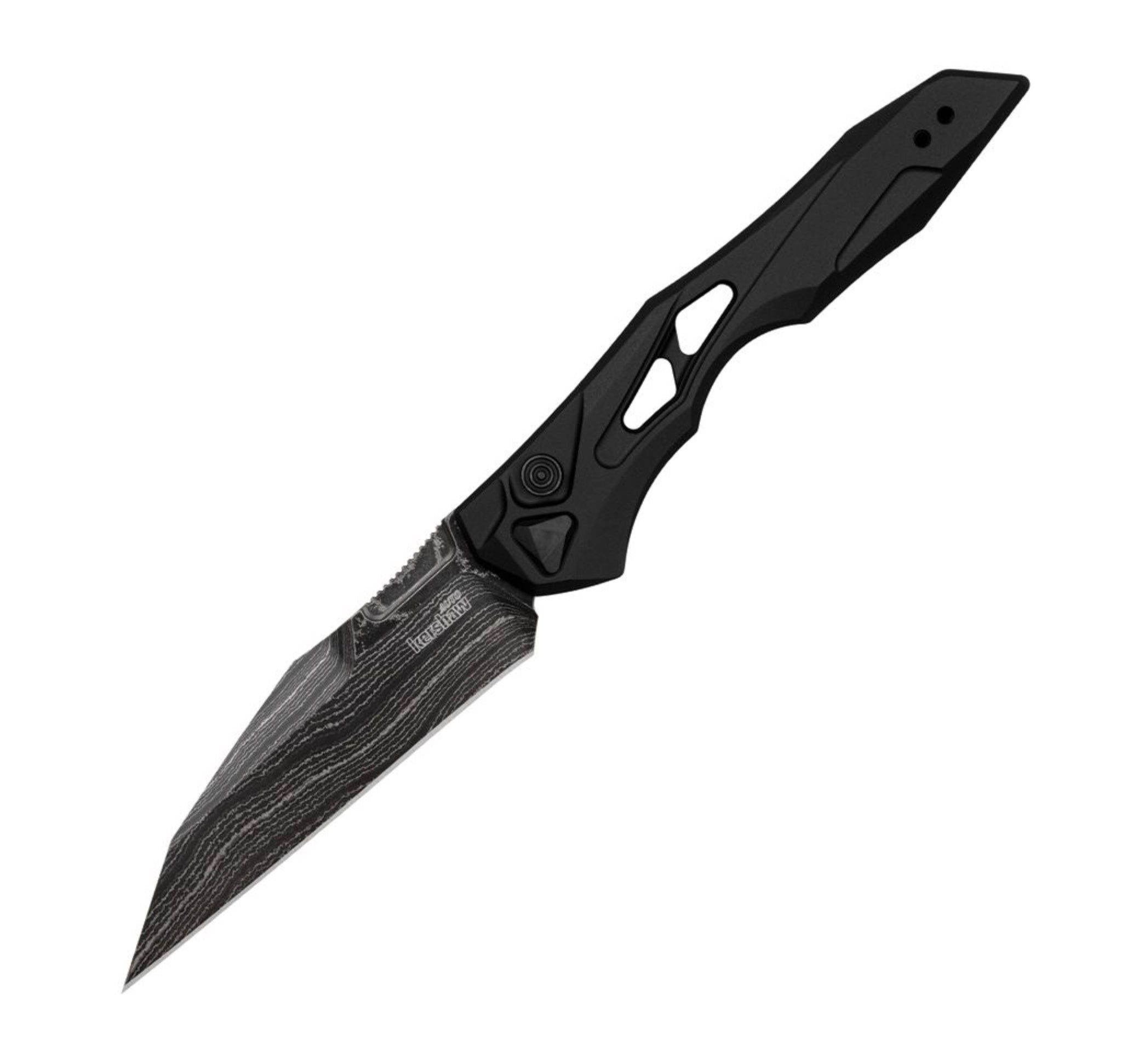 Kershaw Launch 13 Ultimate Tactical Pocketknife with Damascus Blade