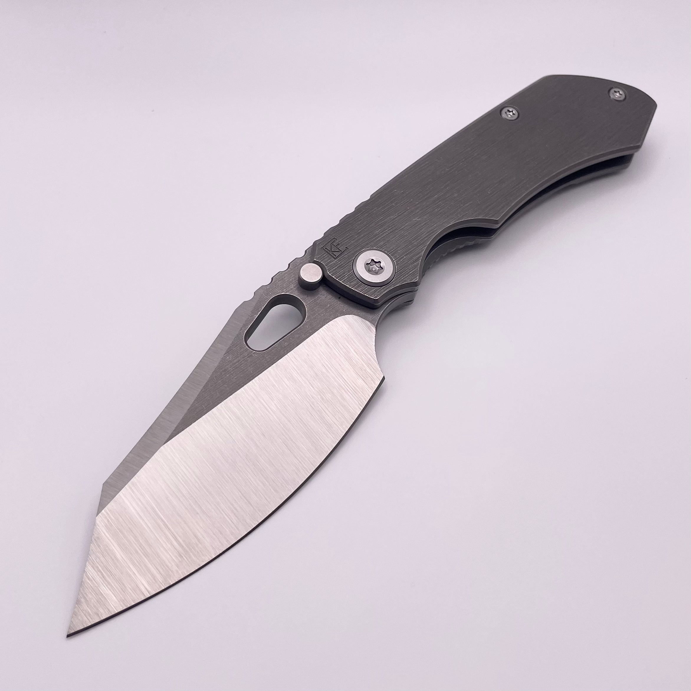 Premium Custom Knife Factory Rotten Design Evo 4.0 - S90V Blade & Titanium Handles