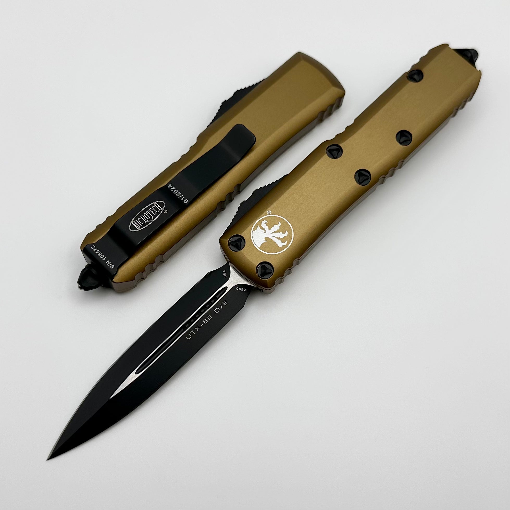 Microtech UTX-85 Double Edge Tan Standard - Premium EDC Knife