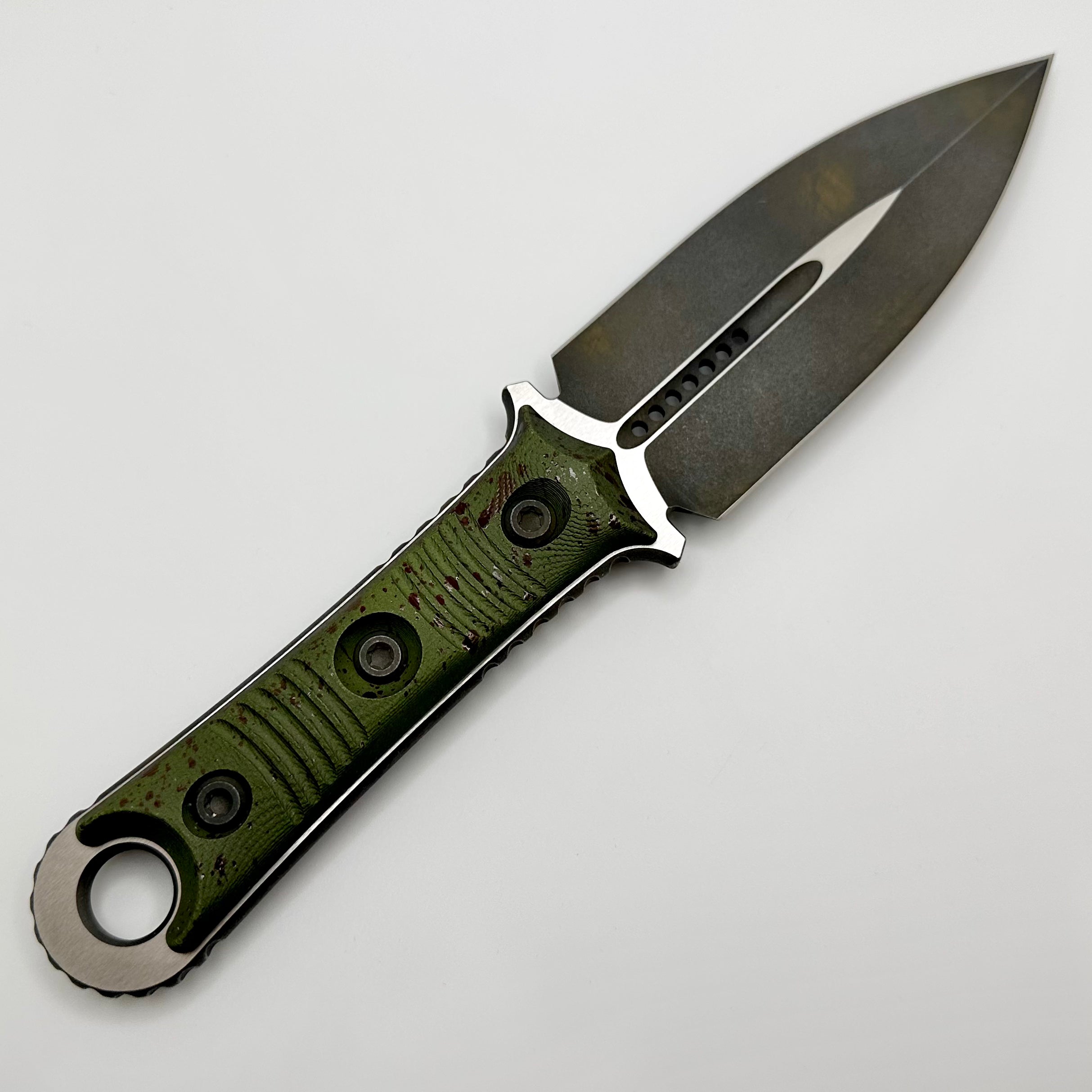 Microtech Borka SBD Outbreak Fixed Blade - Premium Tactical Knife