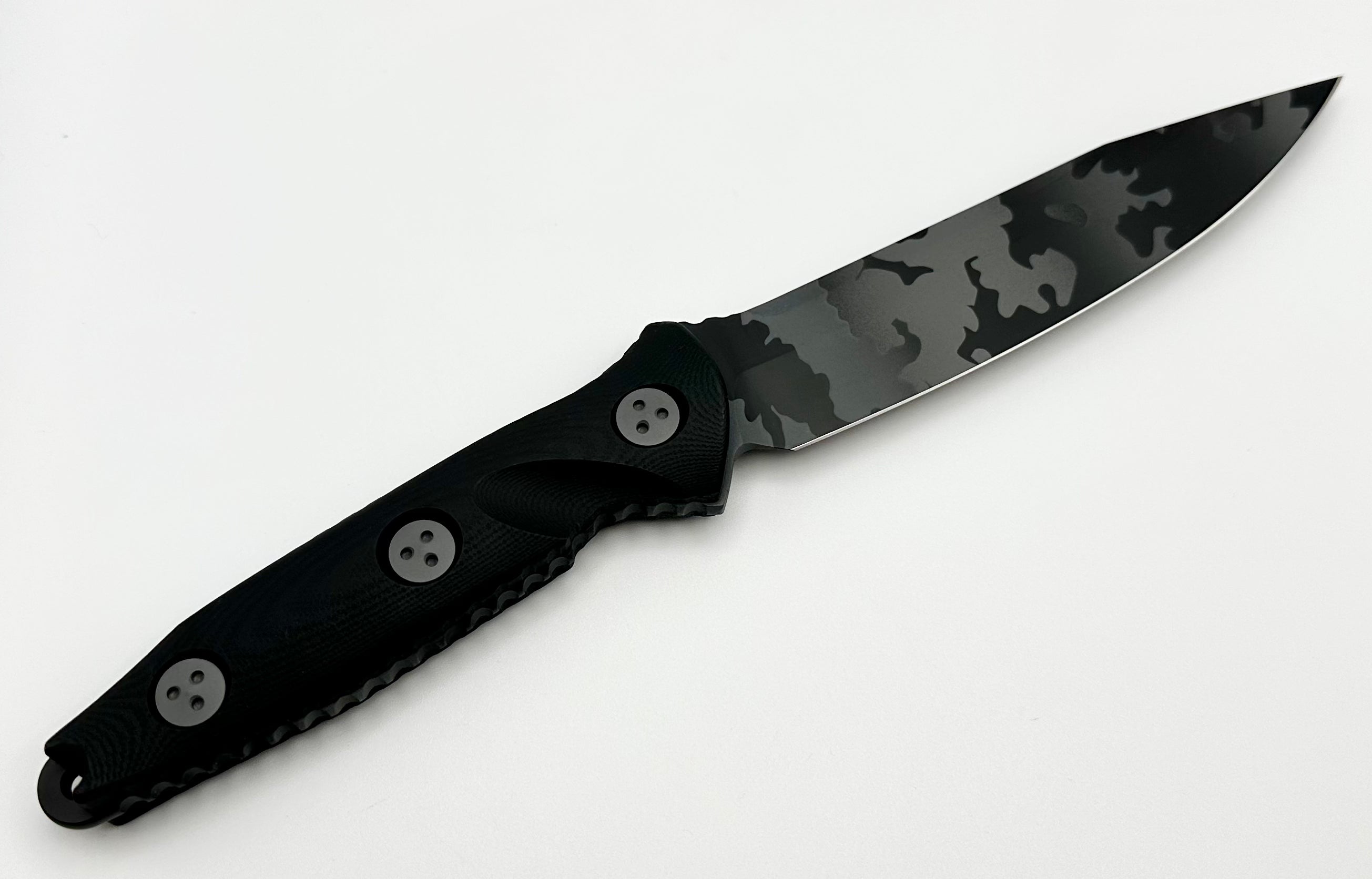 Microtech Socom Alpha Tactical Fixed Blade Knife - Urban Camo Edition