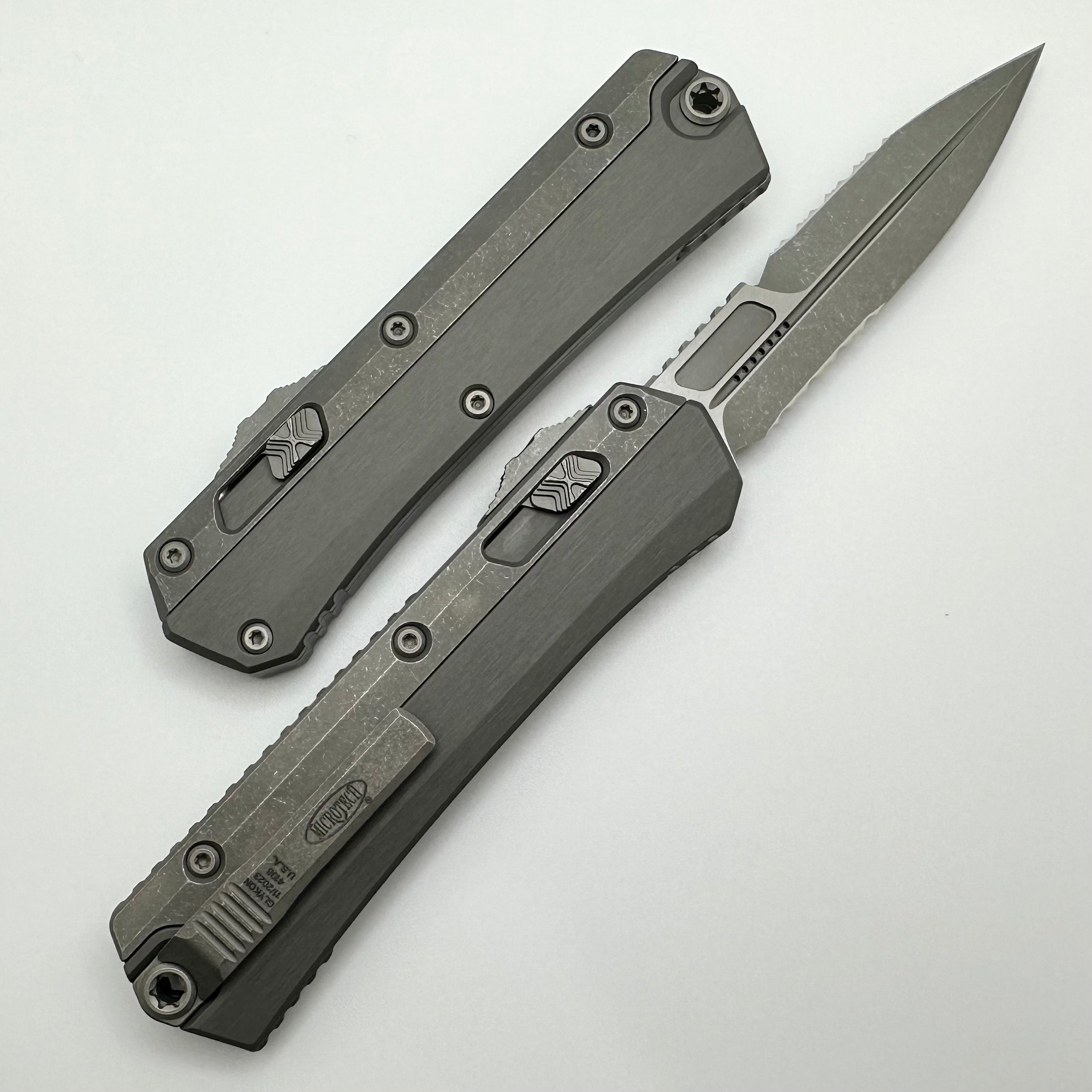 Microtech Glykon Ultimate Tactical Knife - Premium Apocalyptic Finish