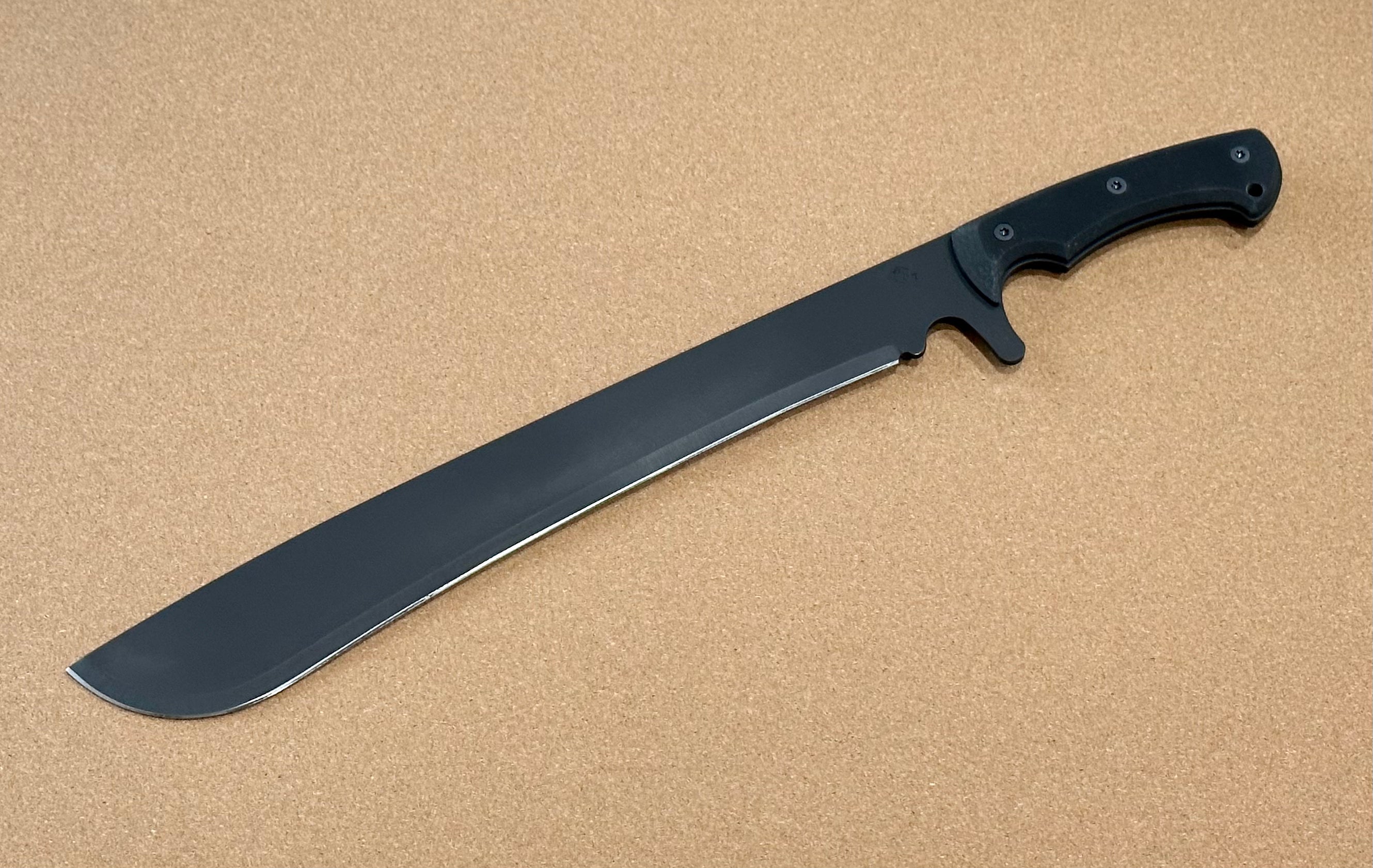 Medford Ultimate Black Machete - Premium S7 Nitride Blade & G-10 Handle
