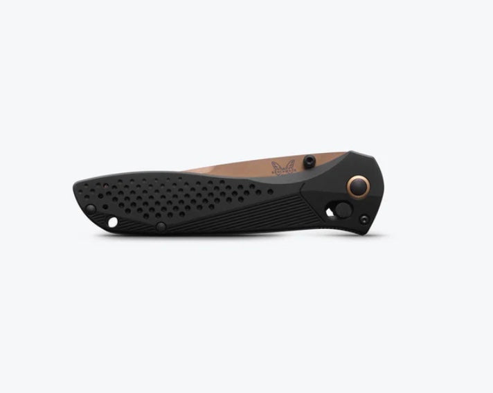 Benchmade Seven Ten Anniversary Edition - Premium Black Aluminum & FDE MagnaCut Knife