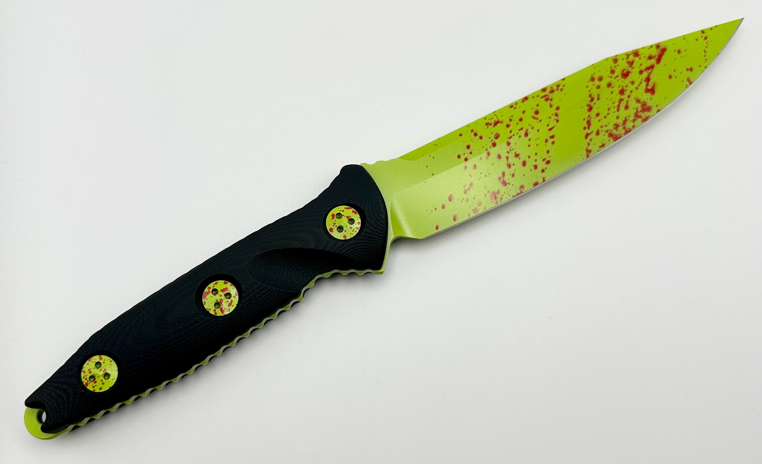 Microtech Socom Alpha Zombie Tech Tactical Fixed Blade Knife