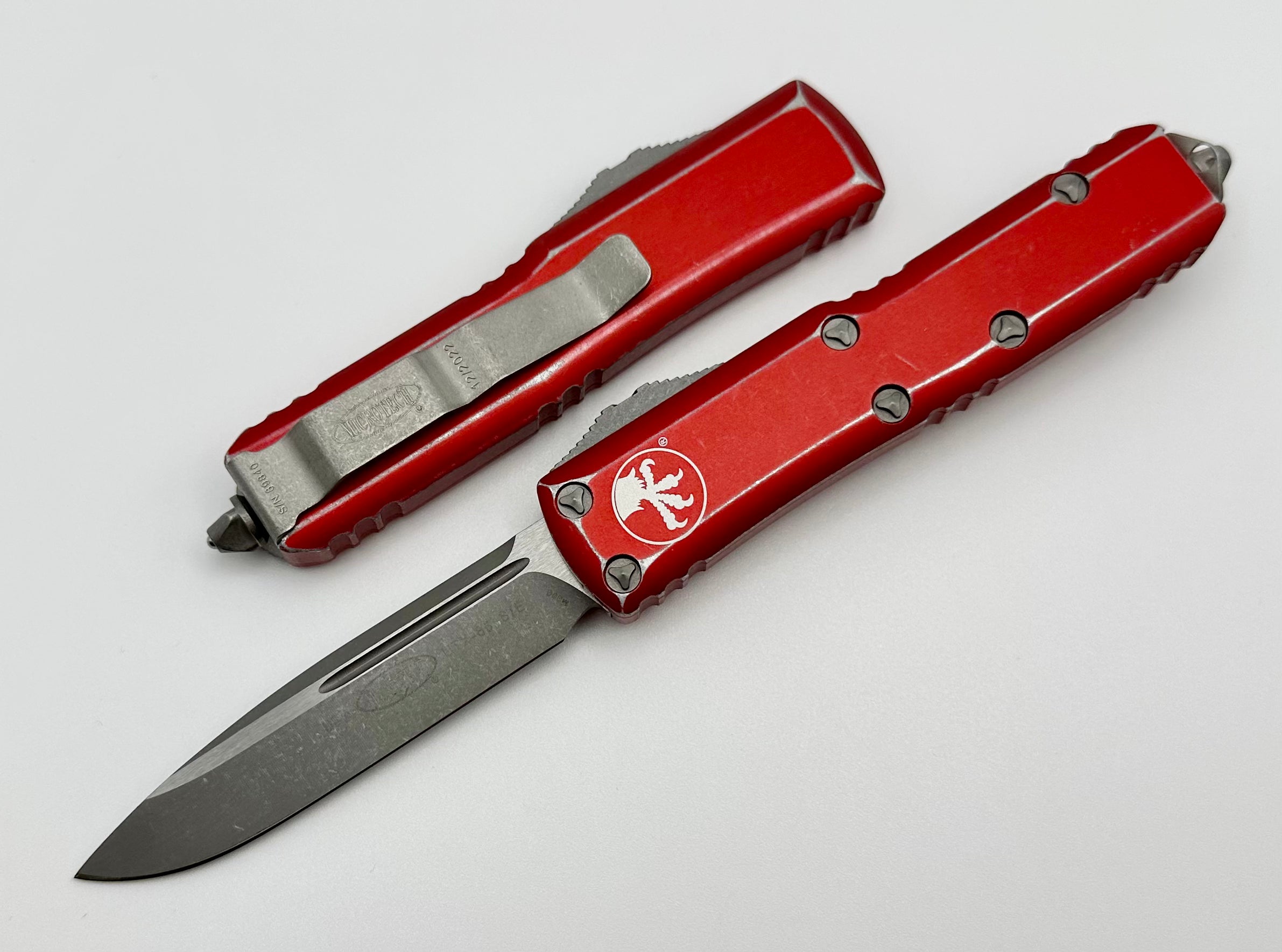 Microtech UTX-85 Apocalyptic Red Tactical Knife - Premium Everyday Carry