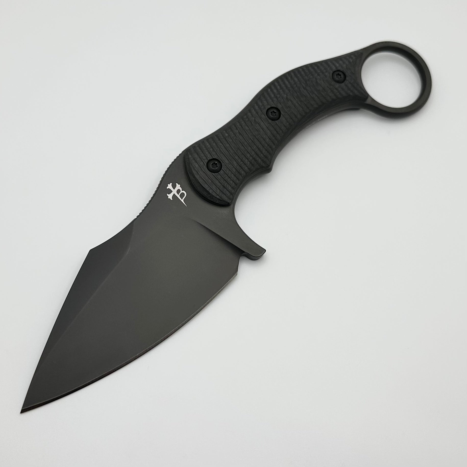 Premium Borka Blades SRambit PVD M390 Carbon Fiber Fixed Blade - Ultimate Tactical Tool