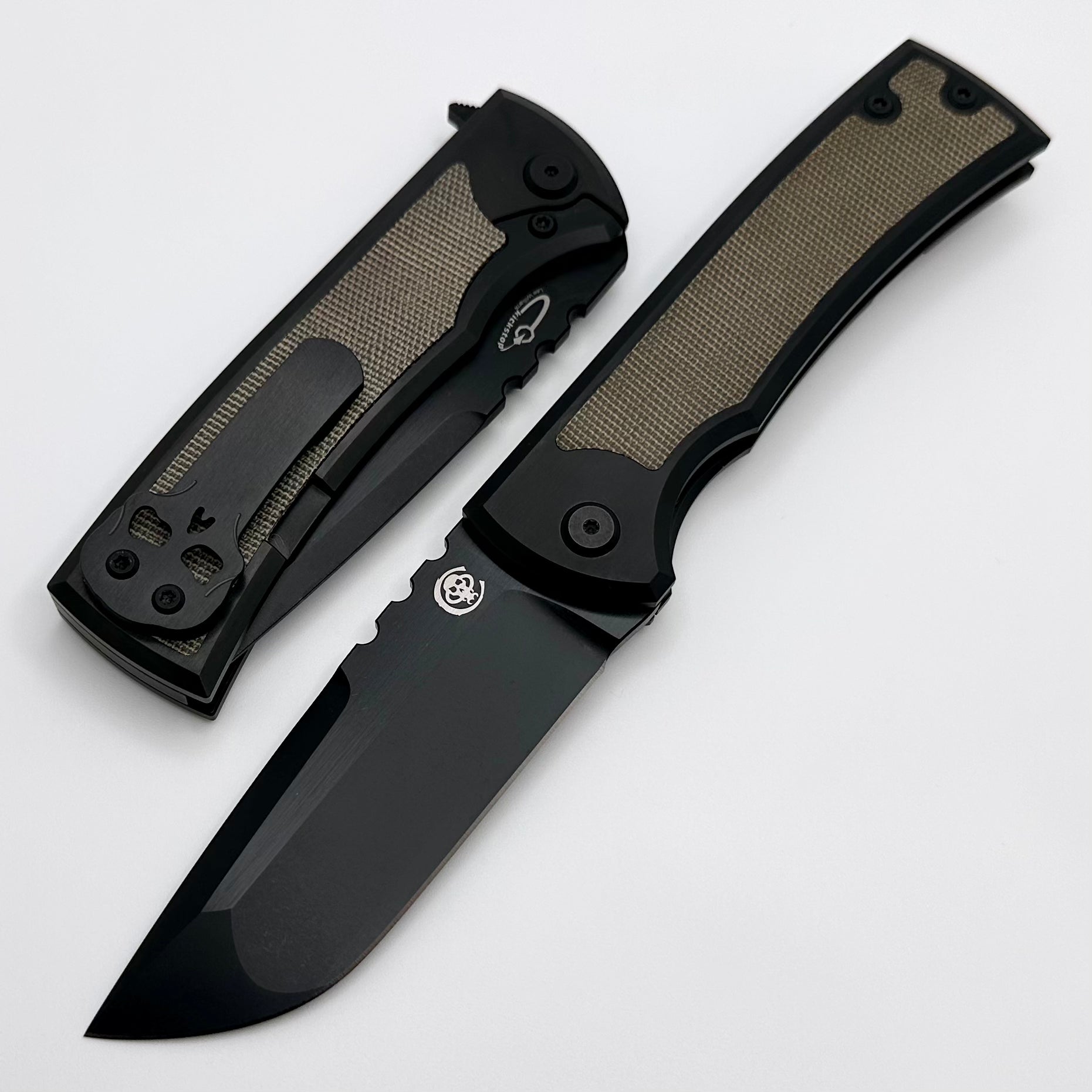 Chaves Ultramar Redencion 229 Kickstop: Premium Green Micarta & M390 PVD Blade