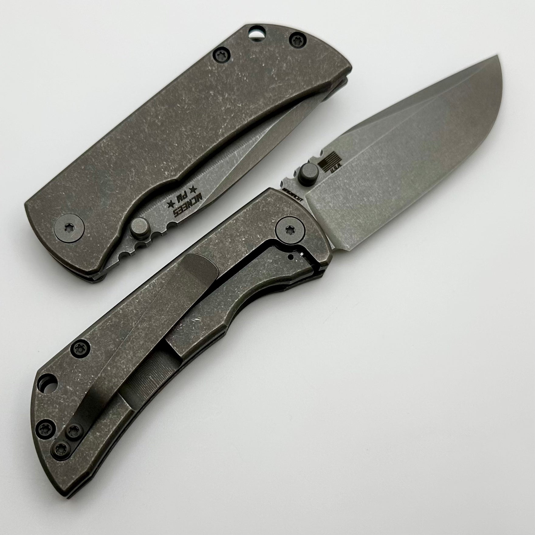 McNees Premium Machined Mac 2 3 Atomic Gen 2 Tactical Knife