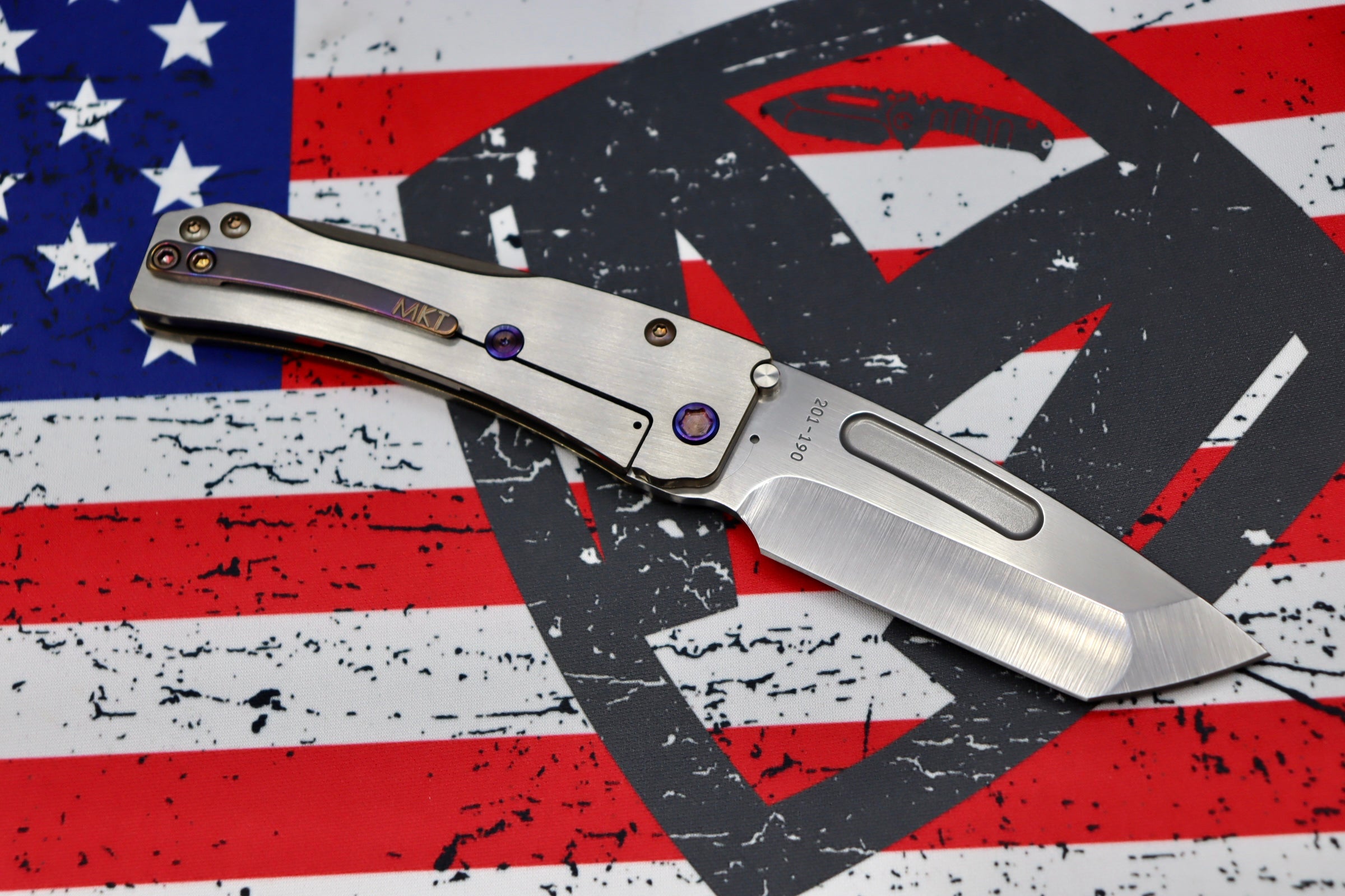 Medford Slim Midi Tanto EDC Knife - Premium S35VN Blade & Bronze Handles