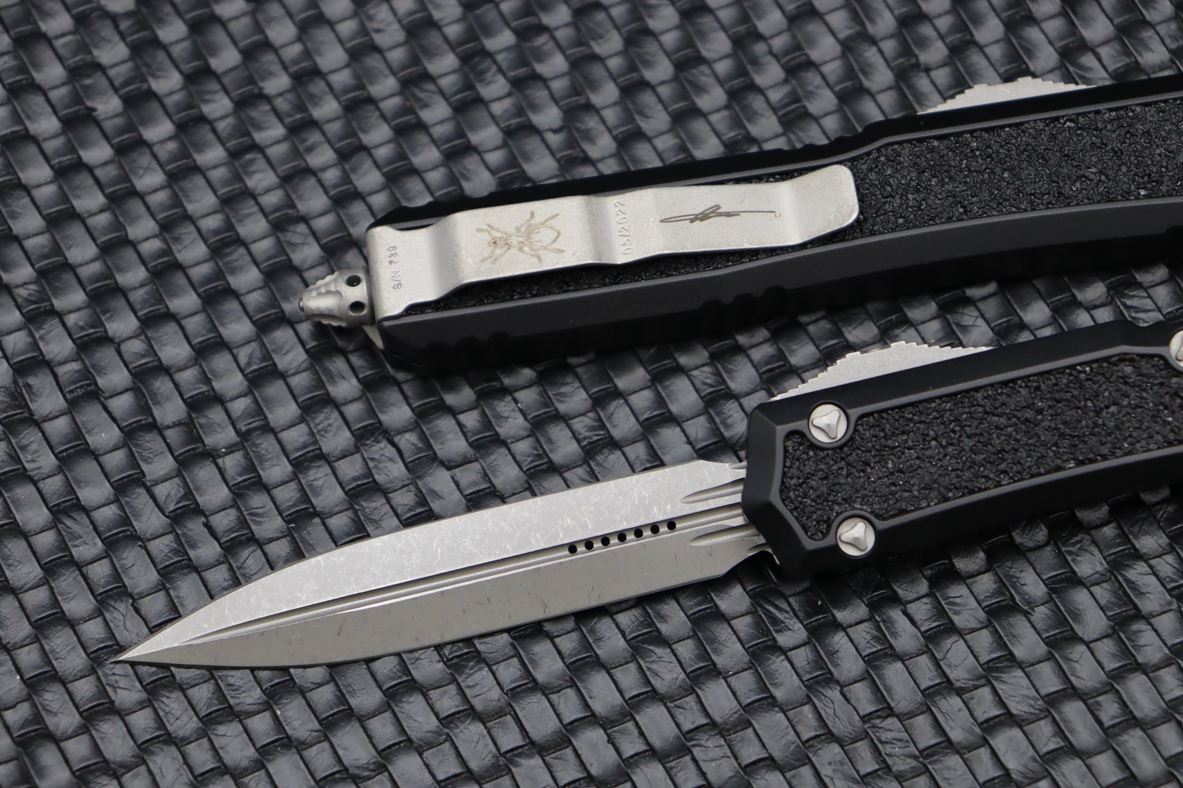 Microtech Makora Ultimate Double Edge Apocalyptic Tactical Knife