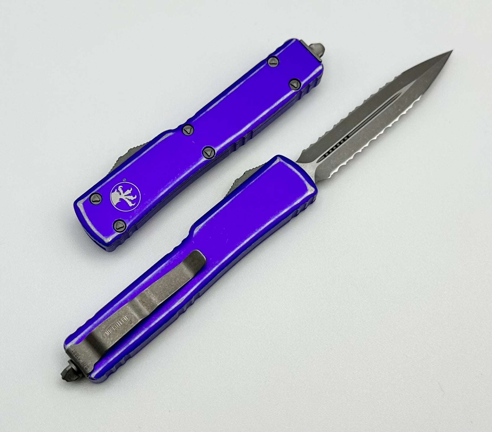 Microtech UTX-70 Ultimate Compact Tactical Knife - Apocalyptic Purple