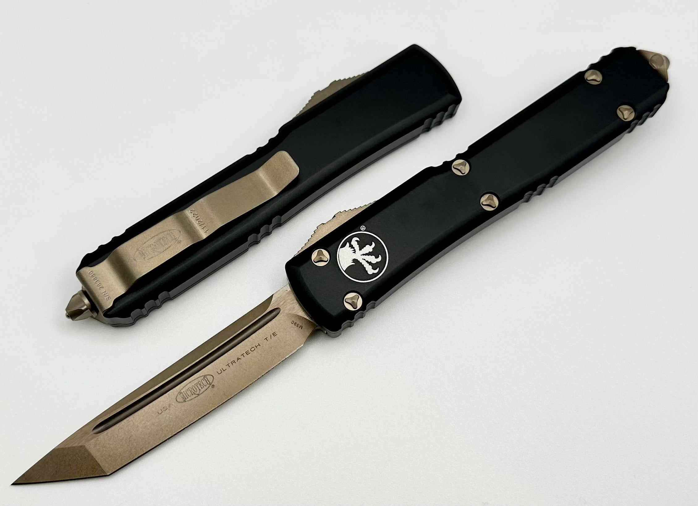 Microtech Ultratech Tanto Bronze & Black - Premium Tactical Knife