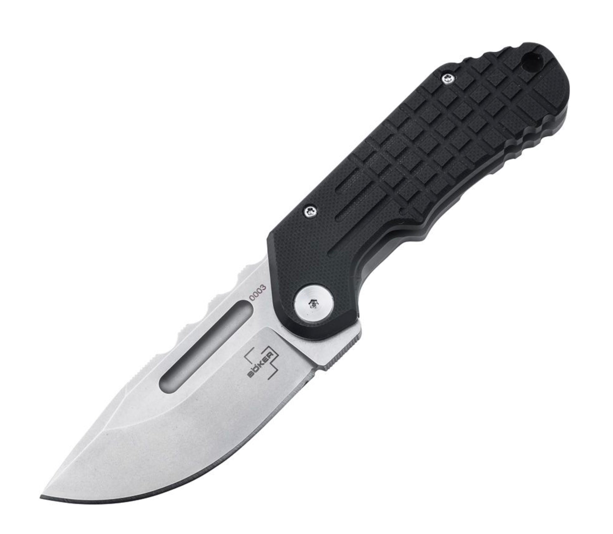 Boker Davlin Premium Drop Point Folding Knife - D2 Steel & G-10 Handle