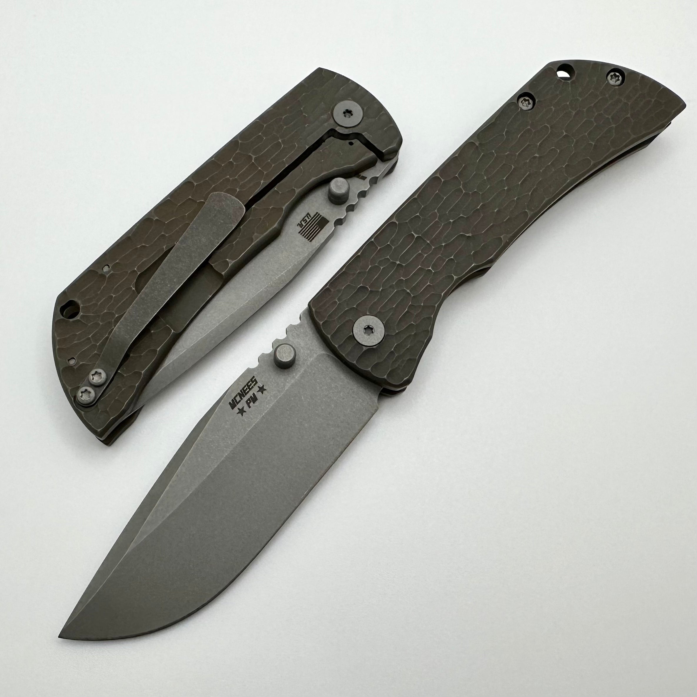 McNees Premium Machined Mac 2 3.5 – Ultimate Ergonomic EDC Knife with MagnaCut Blade