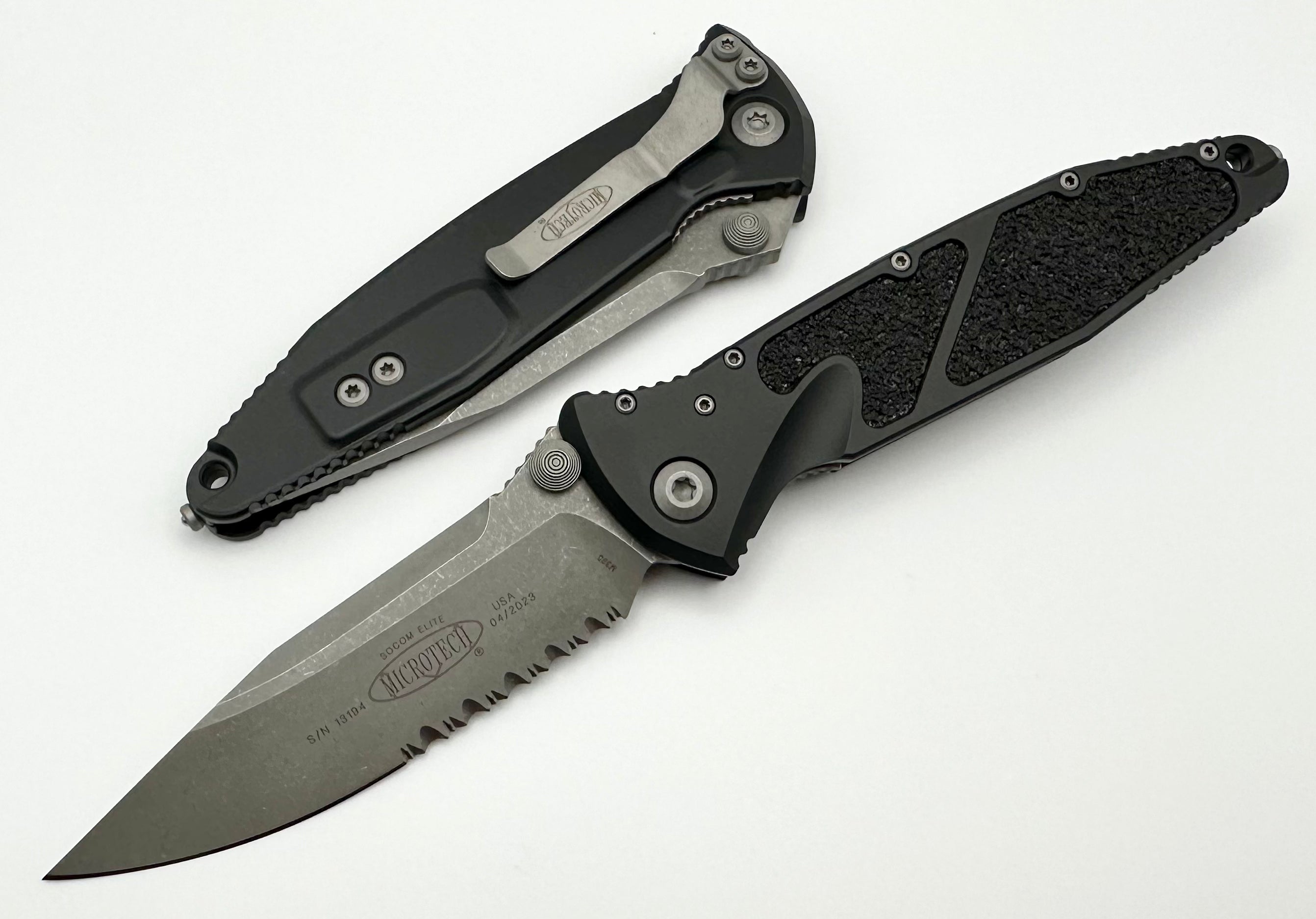 Microtech Socom Elite Apocalyptic Tactical Knife - Premium Manual Folding Blade