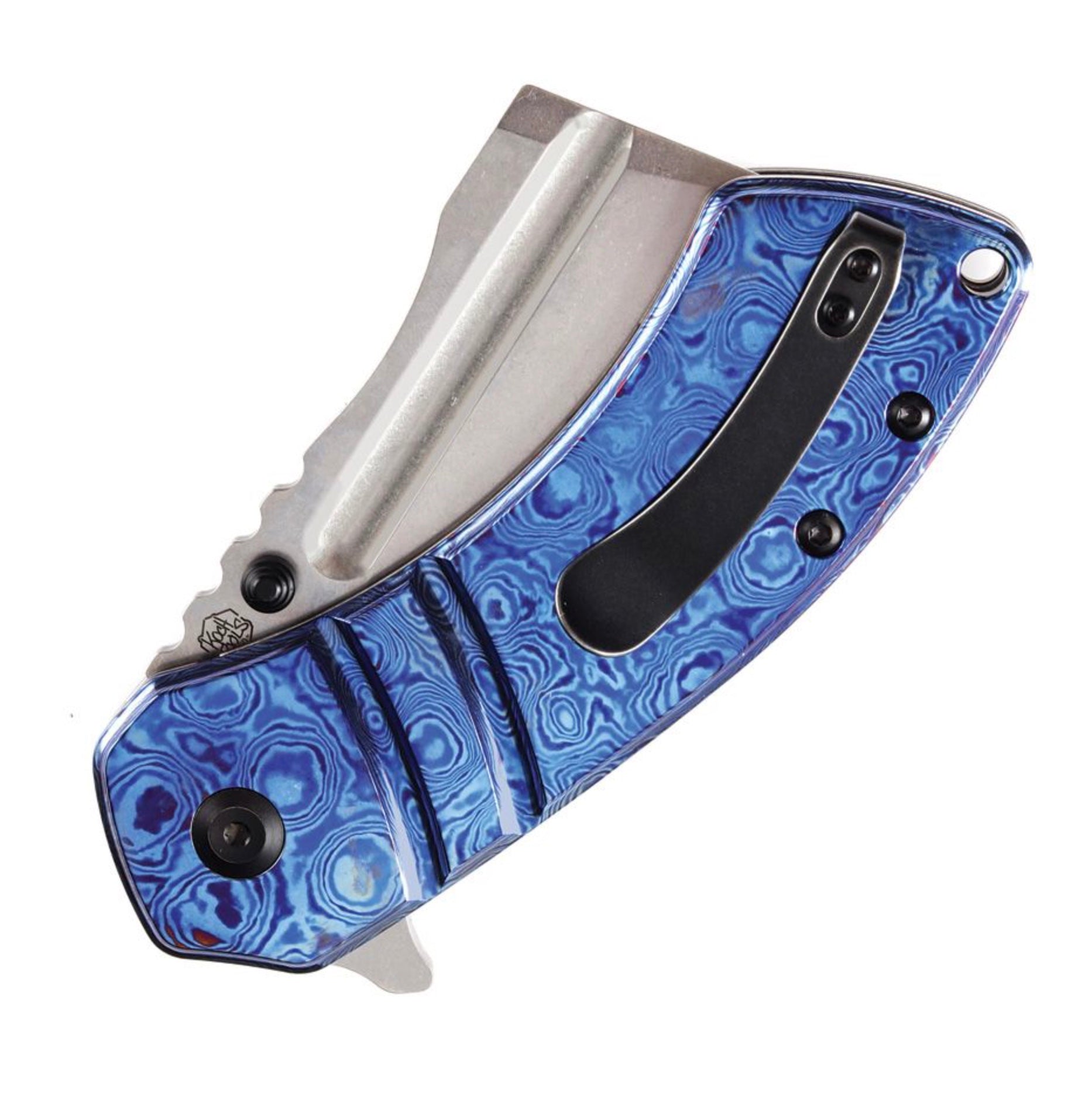 Kansept Premium M+ Korvid Folding Knife with Timascus Scales & S35VN Blade
