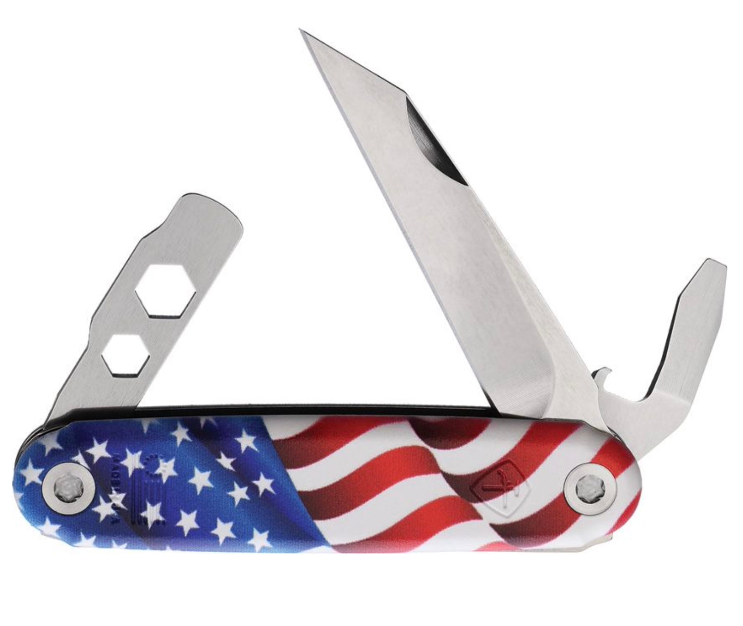 Premium Medford ASK Iron Sides Knife with American Flag Artwork - Ultimate Adventure Tool