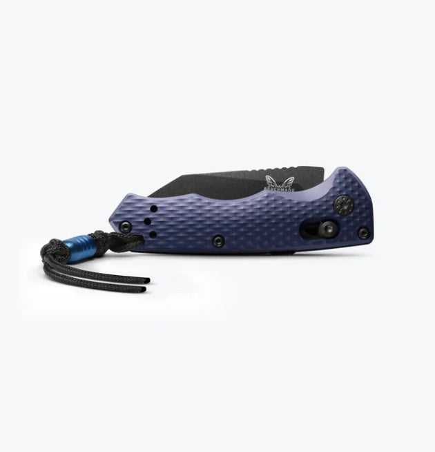 Benchmade Auto Immunity Crater Blue Aluminum & CPM-M4 2900BK - Premium Compact Tactical Knife
