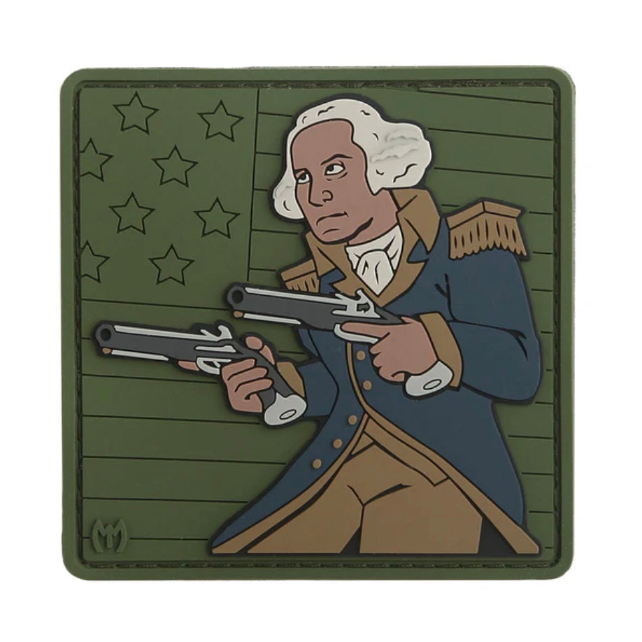 Premium George Washington Tactical Morale Patch