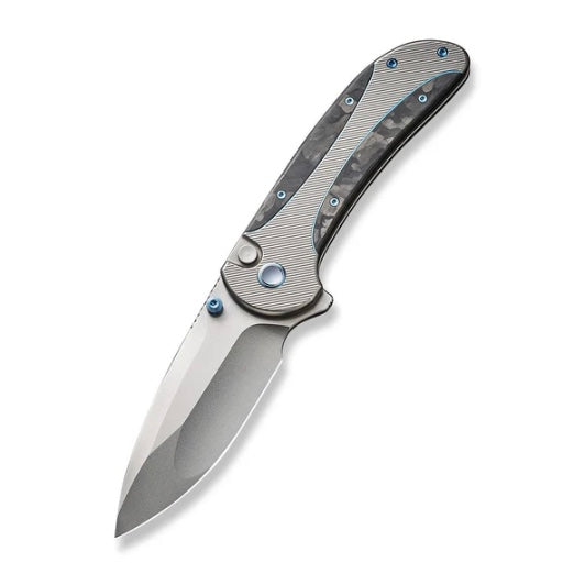 Premium WE Knife Zizzit: Ultimate Titanium & Carbon Fiber EDC with 20CV Blade