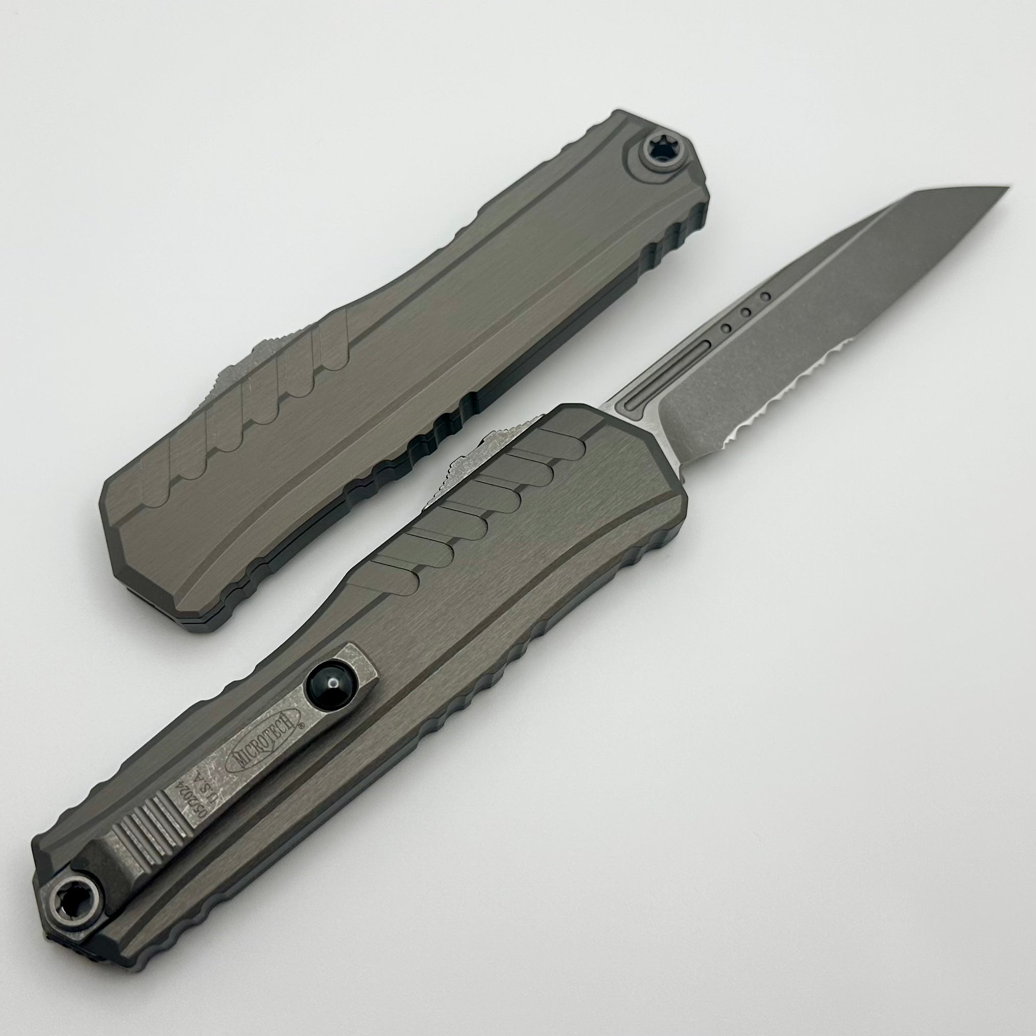 Premium Microtech Cypher II S/E Tactical Knife - Apocalyptic Finish