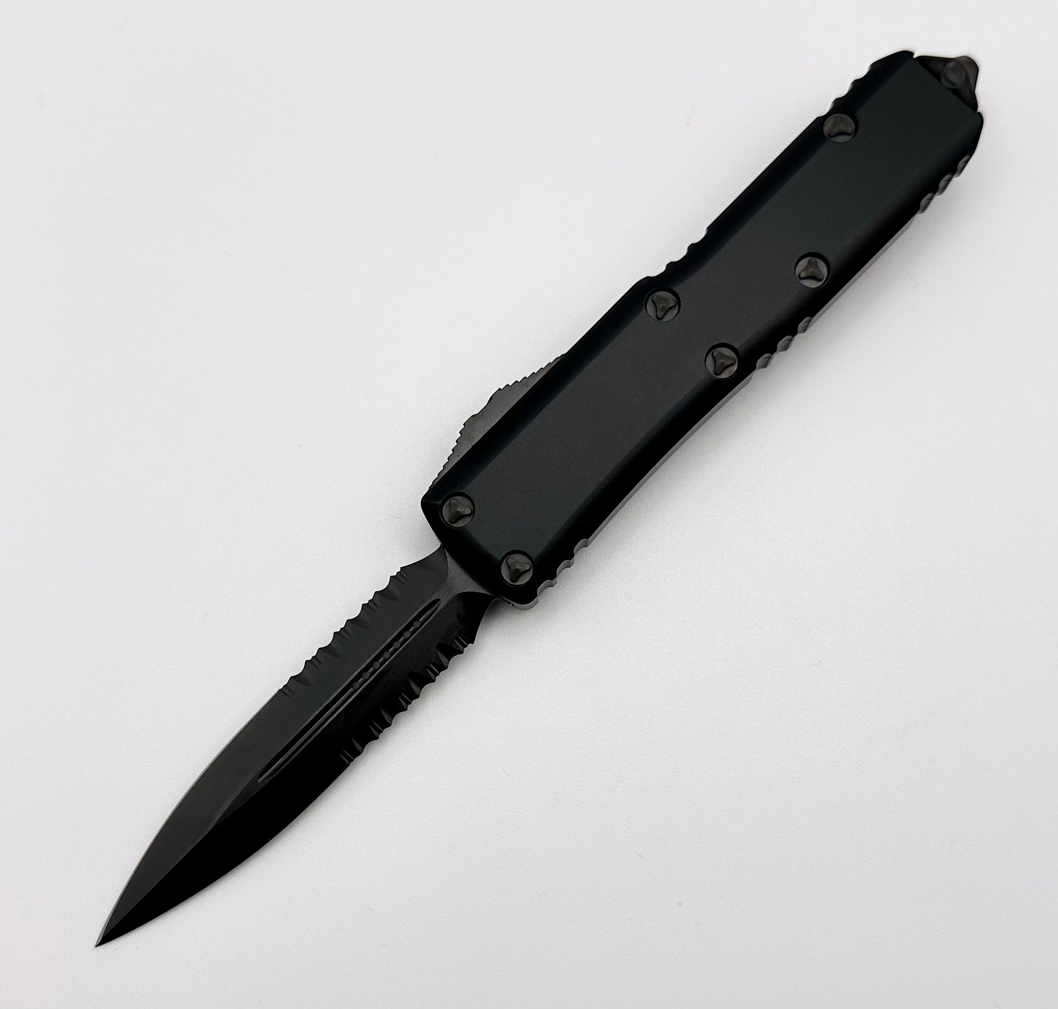 Microtech UTX-85 Shadow DLC Double Edge Tactical Knife