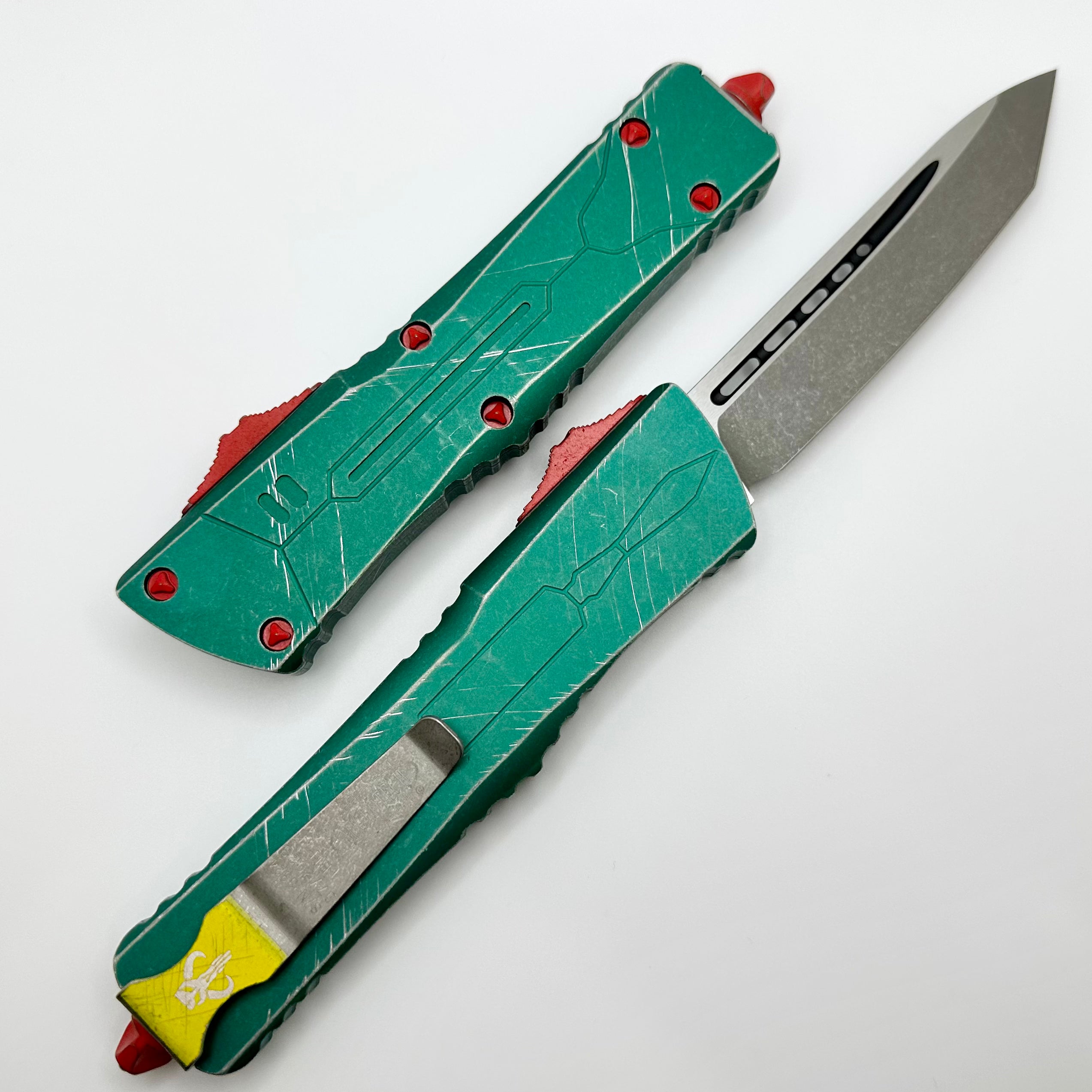 Microtech Combat Troodon Tanto Bounty Hunter - Ultimate Tactical OTF Knife