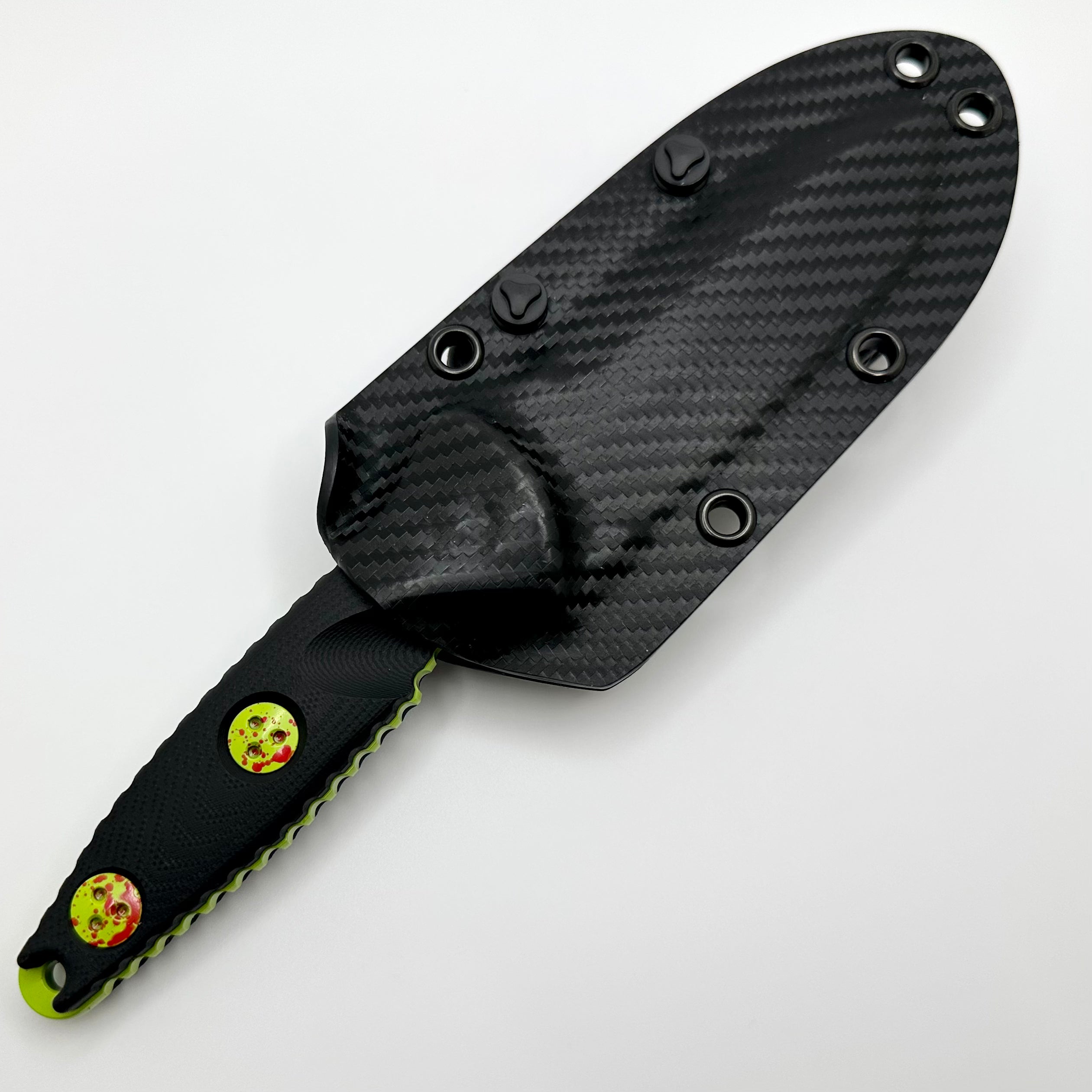 Microtech Socom Alpha Mini Tanto Zombie Tech - Premium Tactical Knife with Partial Serration