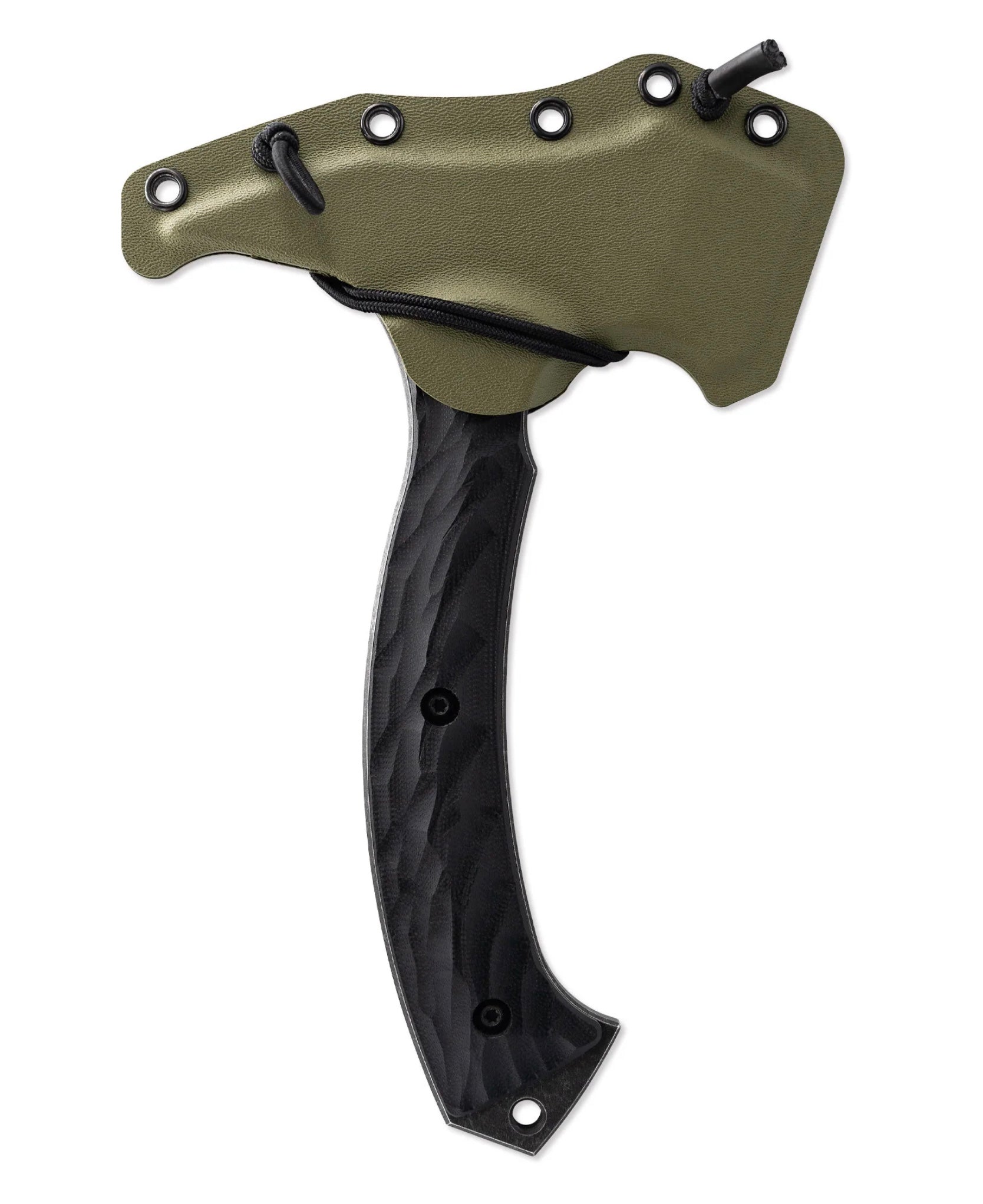 Toor Knives F13 Tactical Tomahawk - Black G-10 & D2 Steel