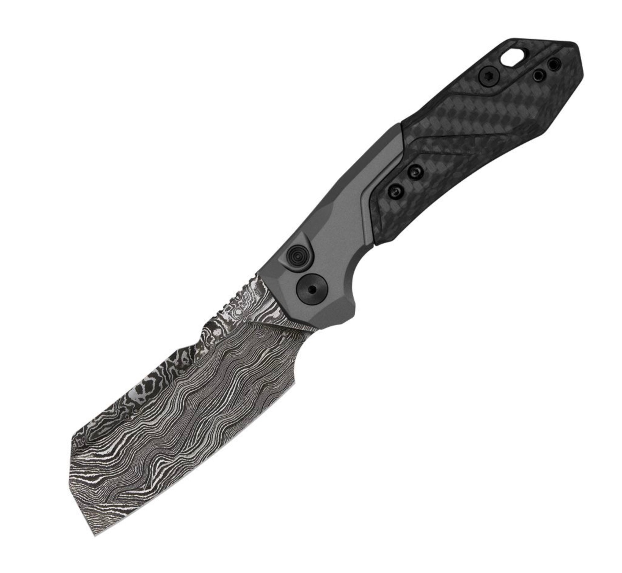 Kershaw Launch 14 Premium Damascus & Carbon Fiber Automatic Knife