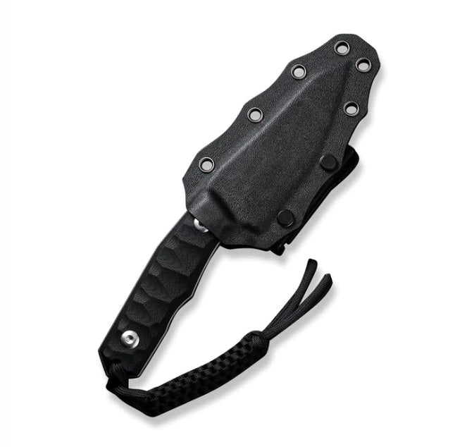 Civivi Propugnator Premium Fixed Blade Knife - Black G-10 & D2 Steel