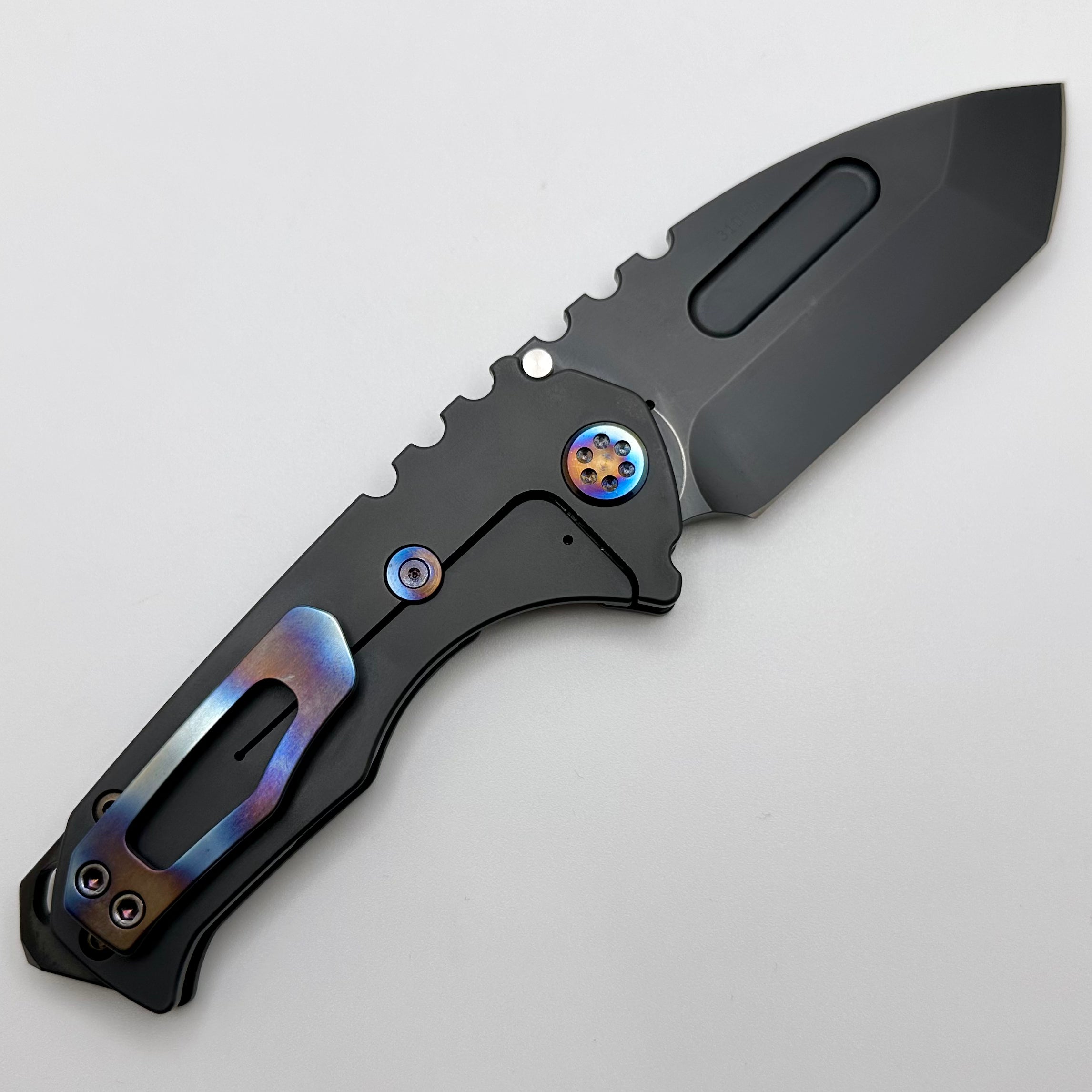 Medford Praetorian Genesis Tanto - Premium Steampunk Design with Flamed Hardware & PVD Coating