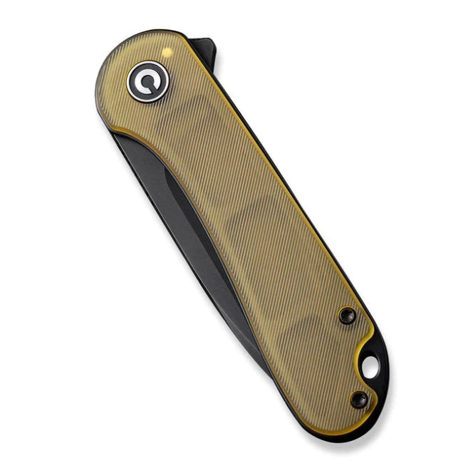 Civivi Elementum Flipper Knife - Premium Ultem Handle & Black Stonewash D2 Blade