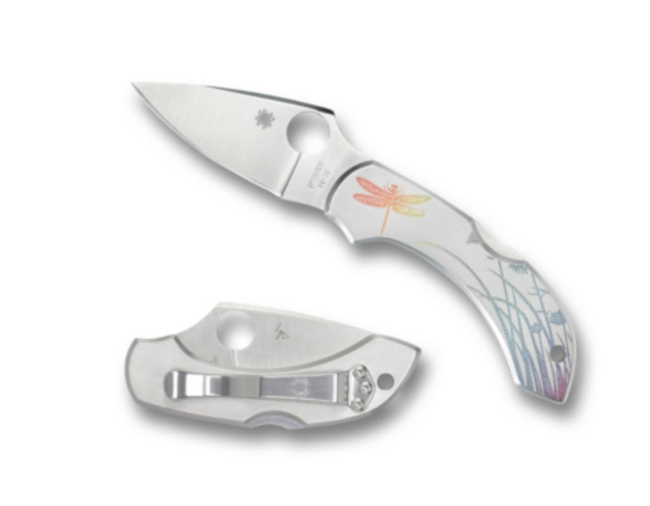 Spyderco Dragonfly Tattoo Knife - Premium Stainless Steel & VG-10 Blade