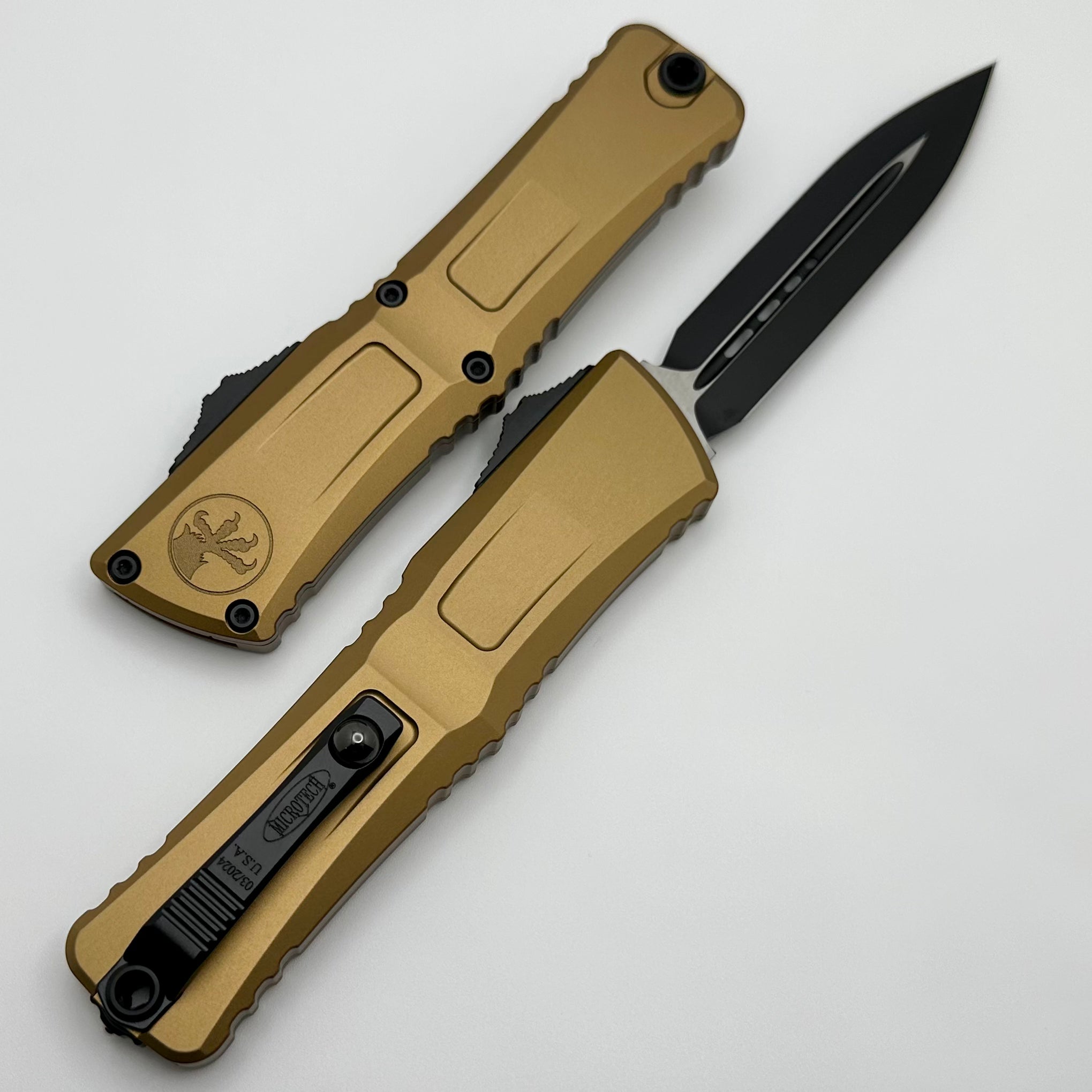 Microtech Ultimate Combat Troodon Gen III - Premium Tactical Knife with Tan Handle