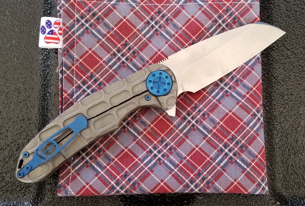 Premium Large F3 Waffle Milled Tactical Knife