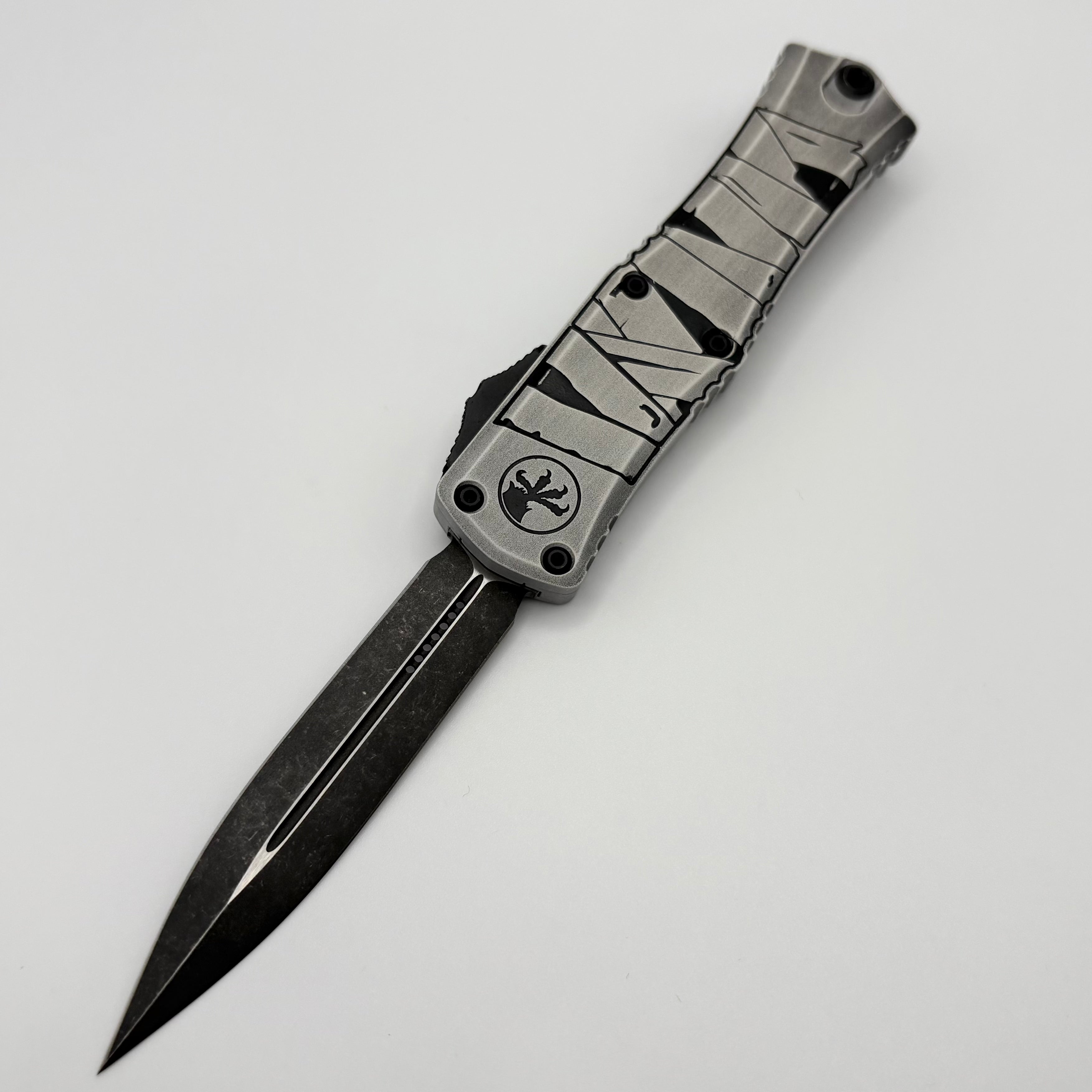 Premium Pre-Owned Microtech Mini Hera Mummy Wrap Halloween Knife - Ultimate EDC Companion