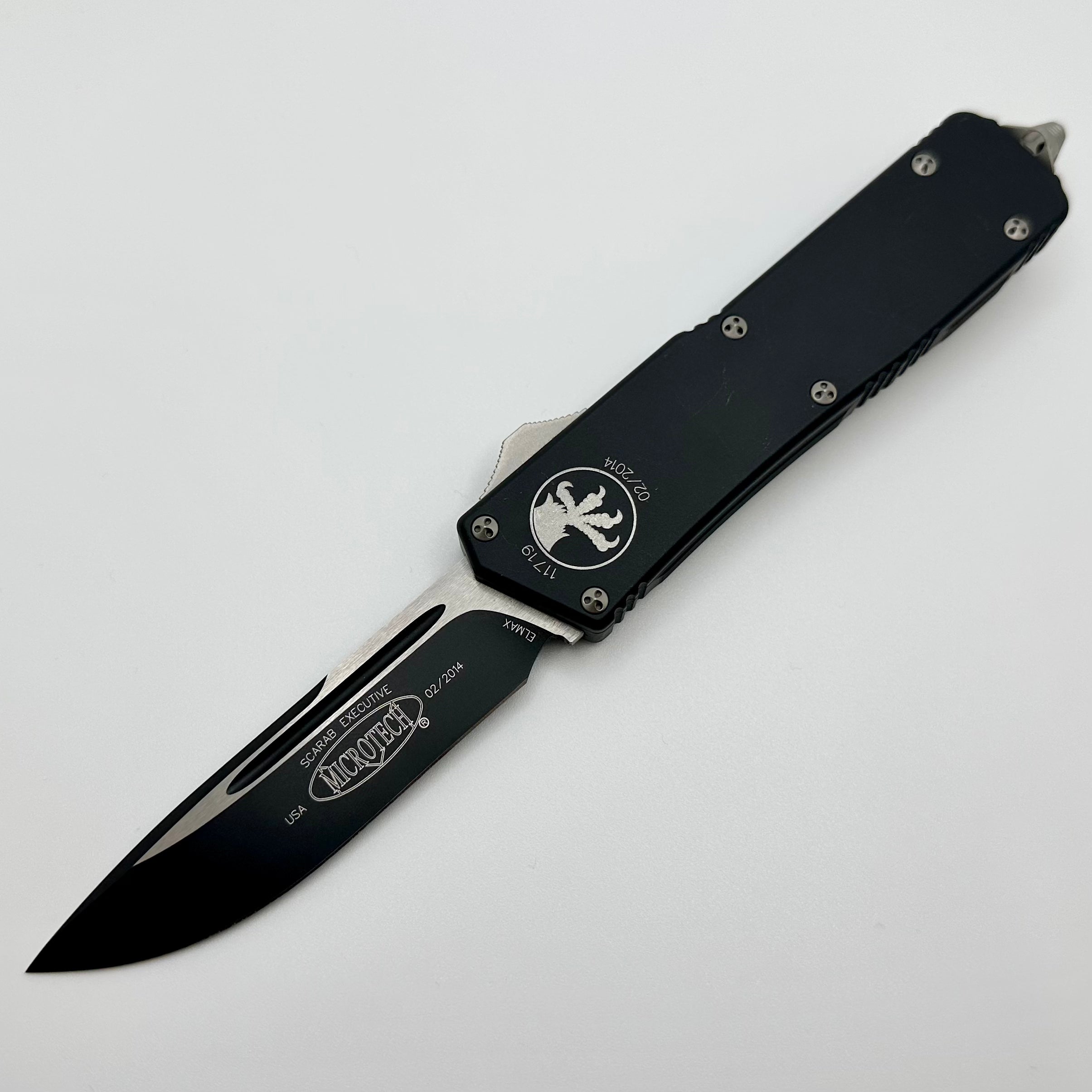 Premium Microtech Scarab Executive - Single Edge Black (Pre-Owned)