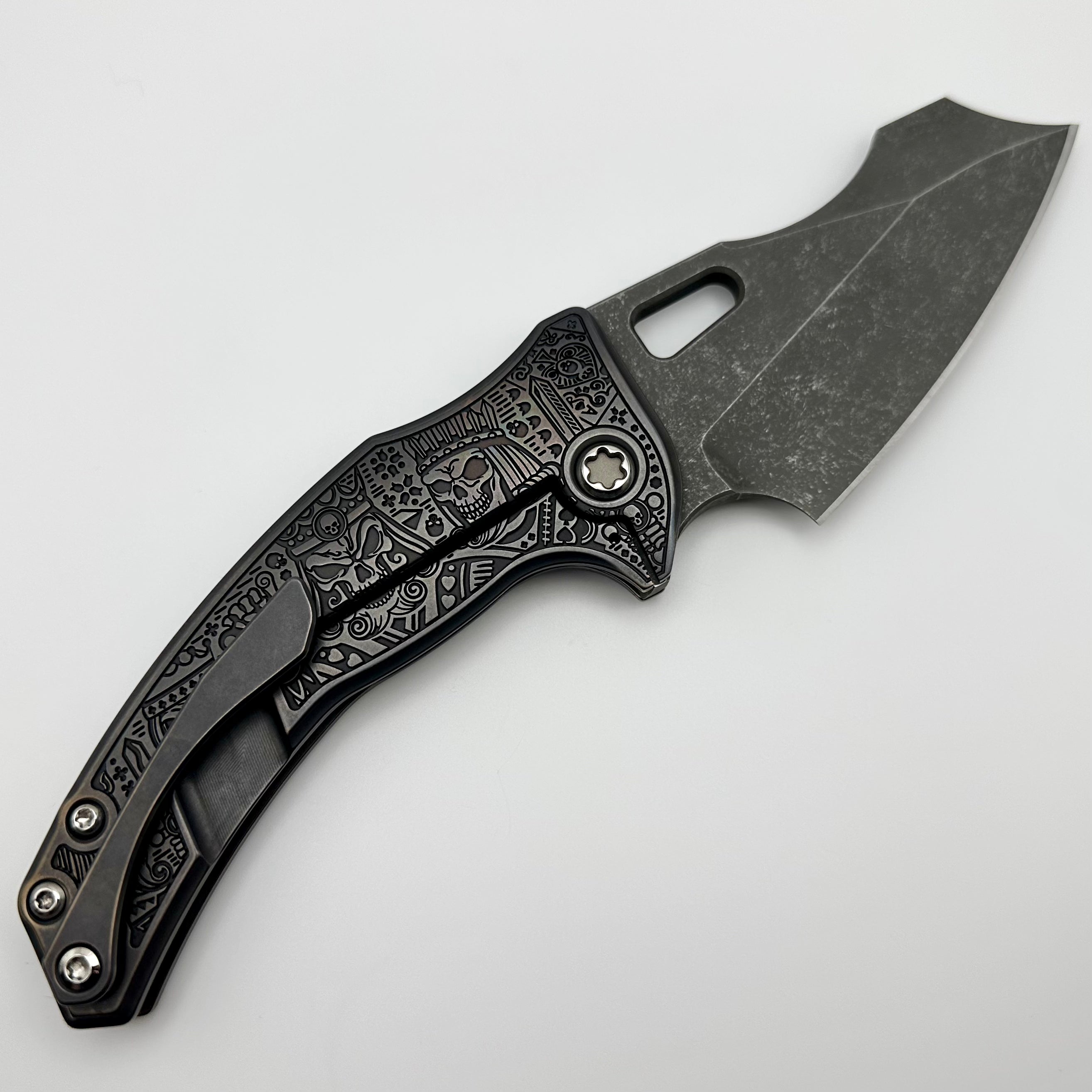 Borka Blades Premium TRD Kingsman EDC Knife with Dark Stonewash Blade