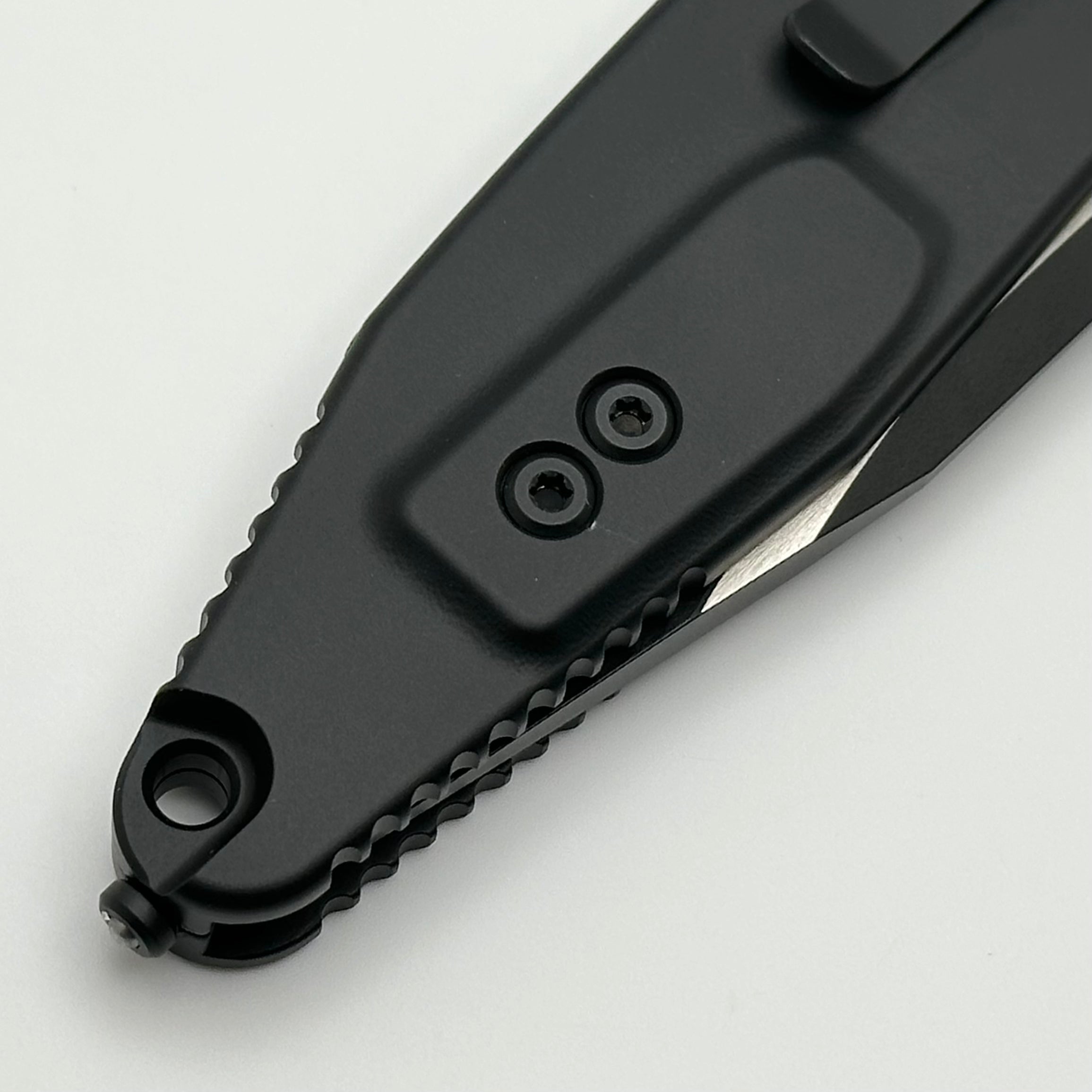 Microtech Socom Elite Tactical Knife - Premium Black Manual Folding Blade