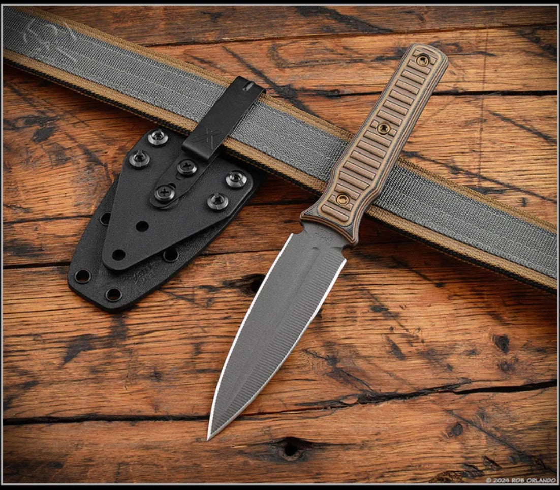 RMJ Tactical Orlando Special Fixed Blade - Premium G-10 & Nitro V Steel