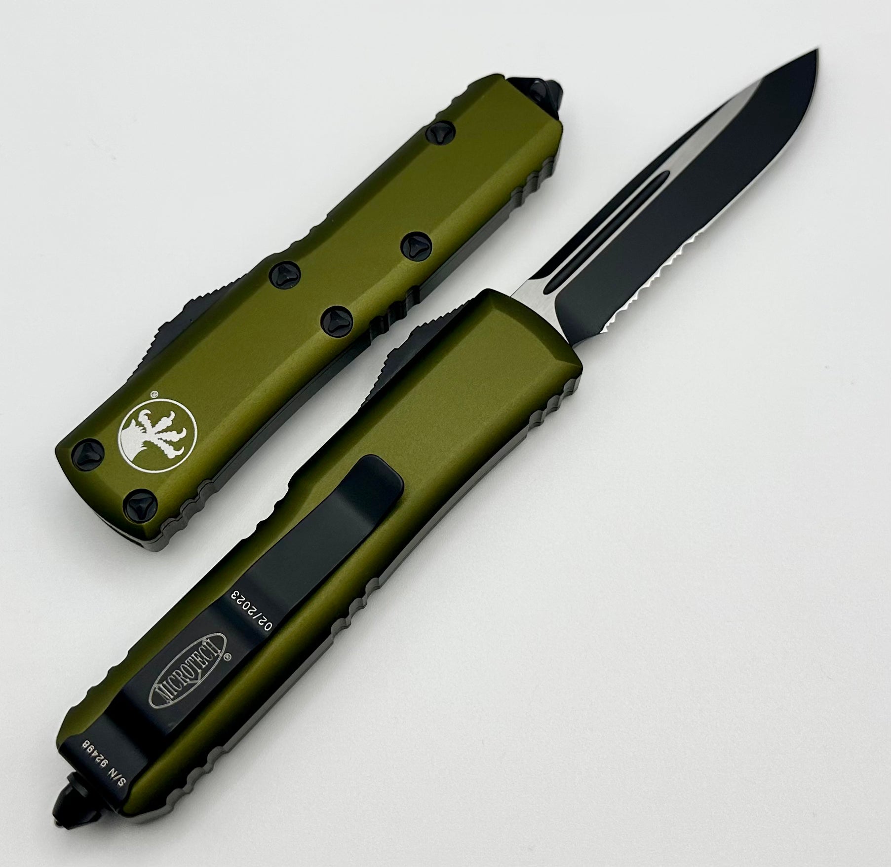 Microtech UTX-85 Premium EDC Knife - Black & OD Green